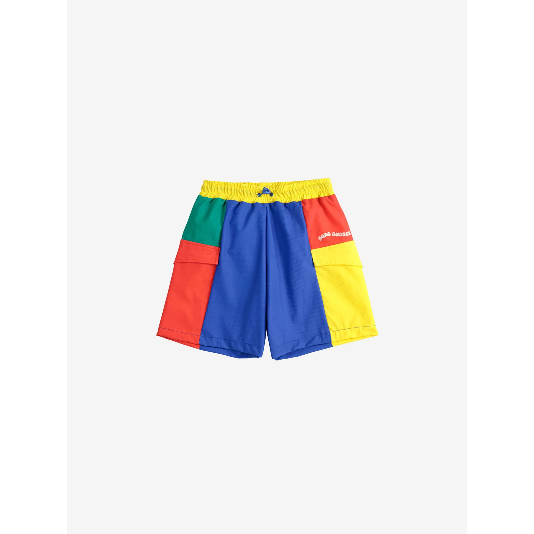 Bobo Choses Multicolor Color Block Swim Board Shorts