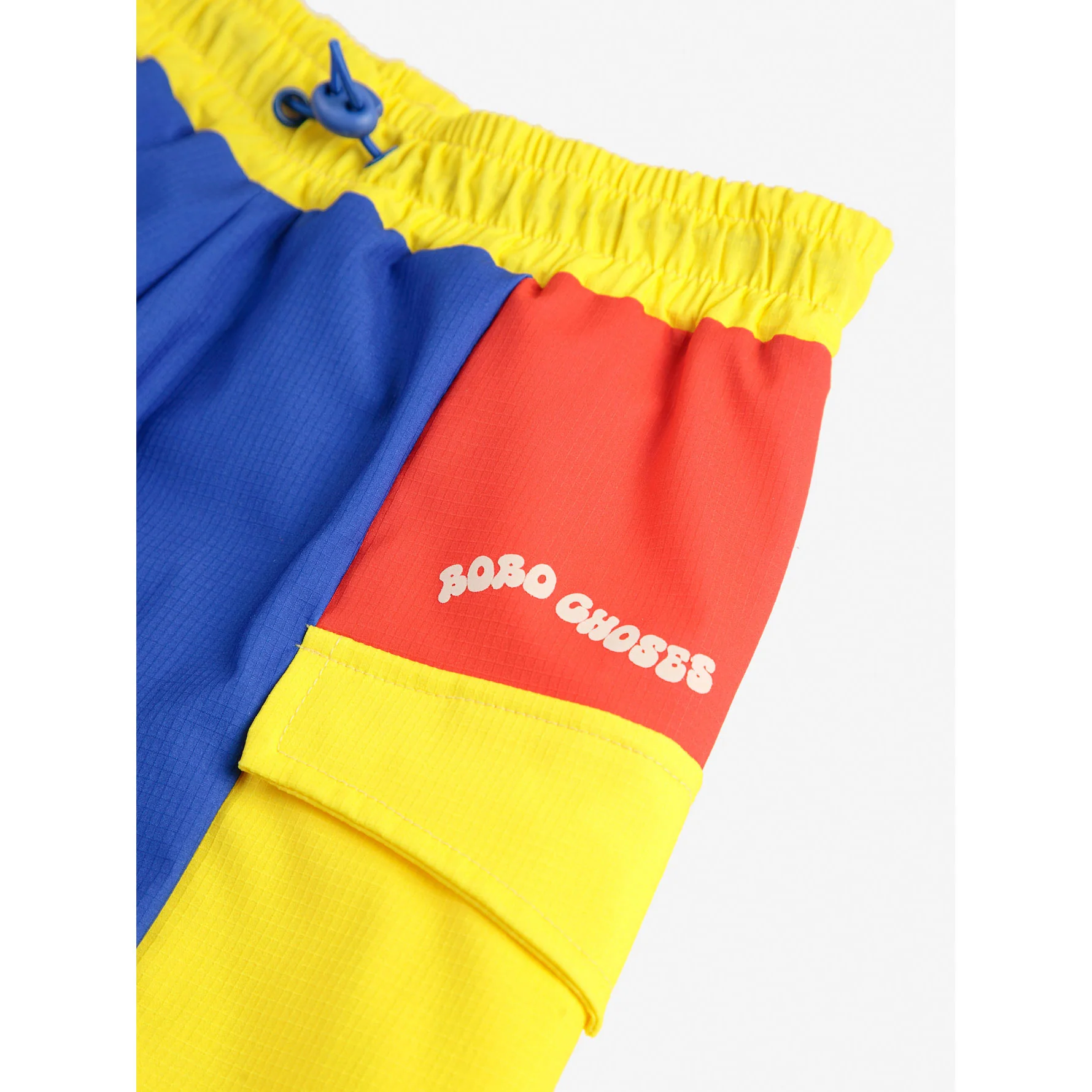Bobo Choses Multicolor Color Block Swim Board Shorts - Image 5