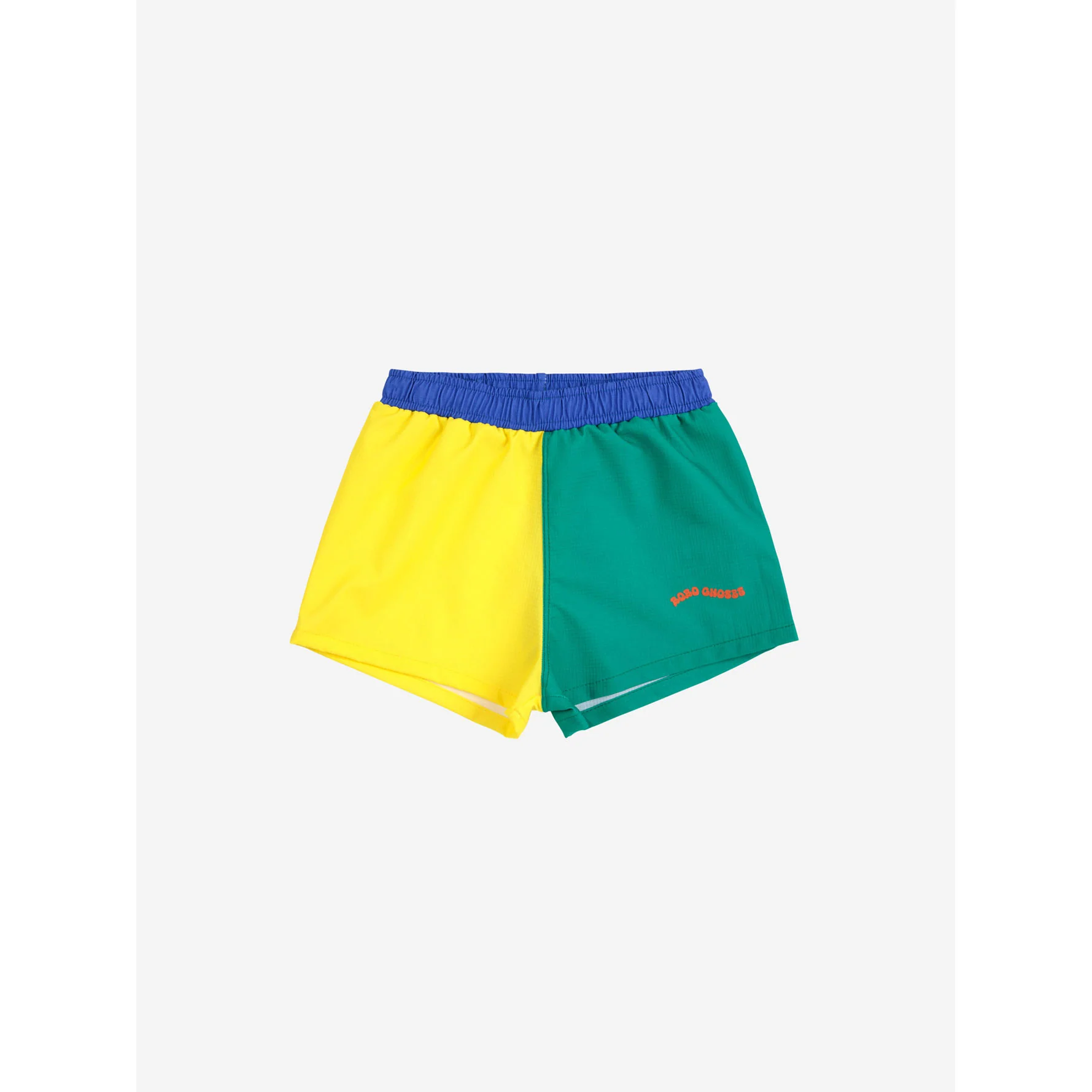 Bobo Choses Multicolor Color Block Baby Swim Trunks
