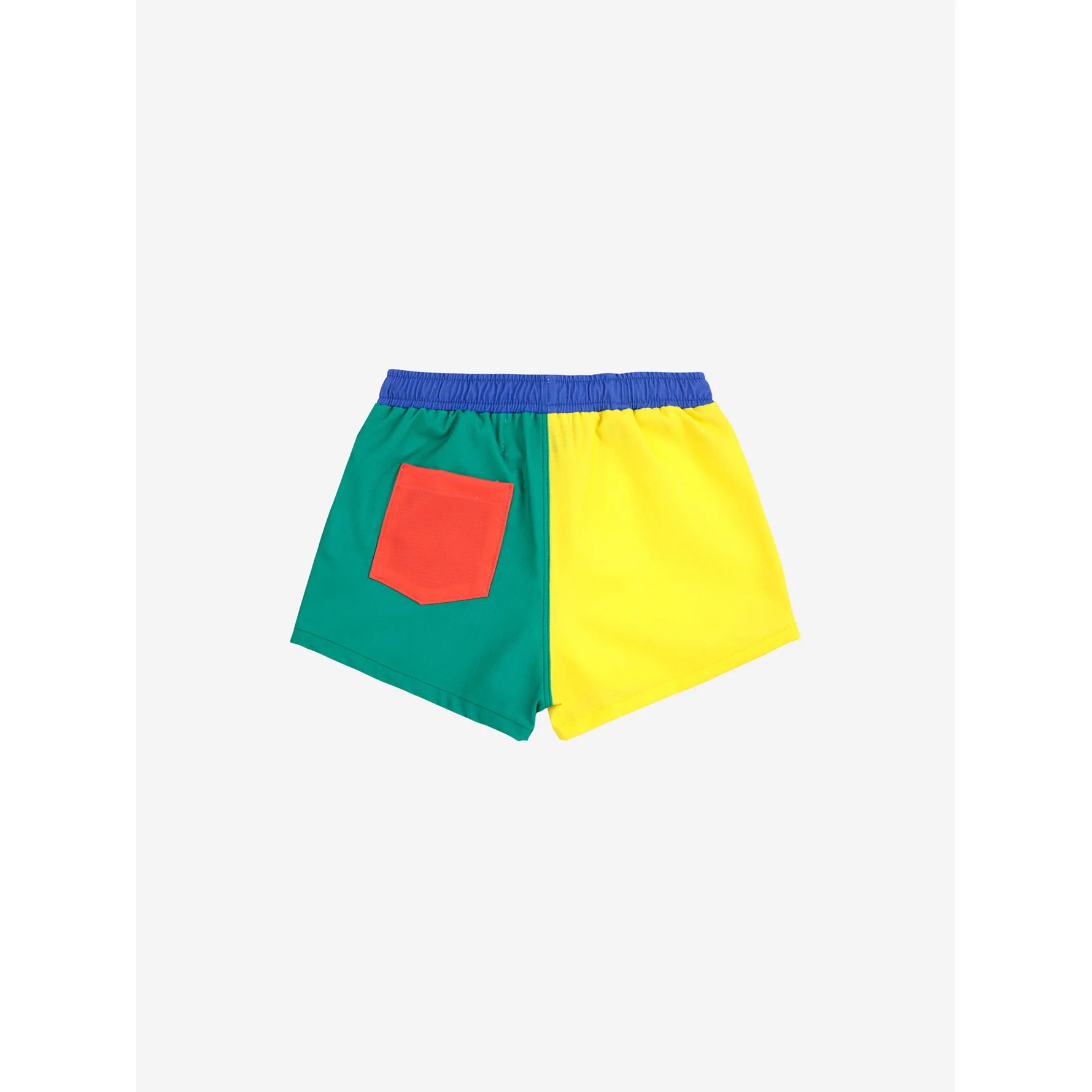 Bobo Choses Multicolor Color Block Baby Swim Trunks - Image 3