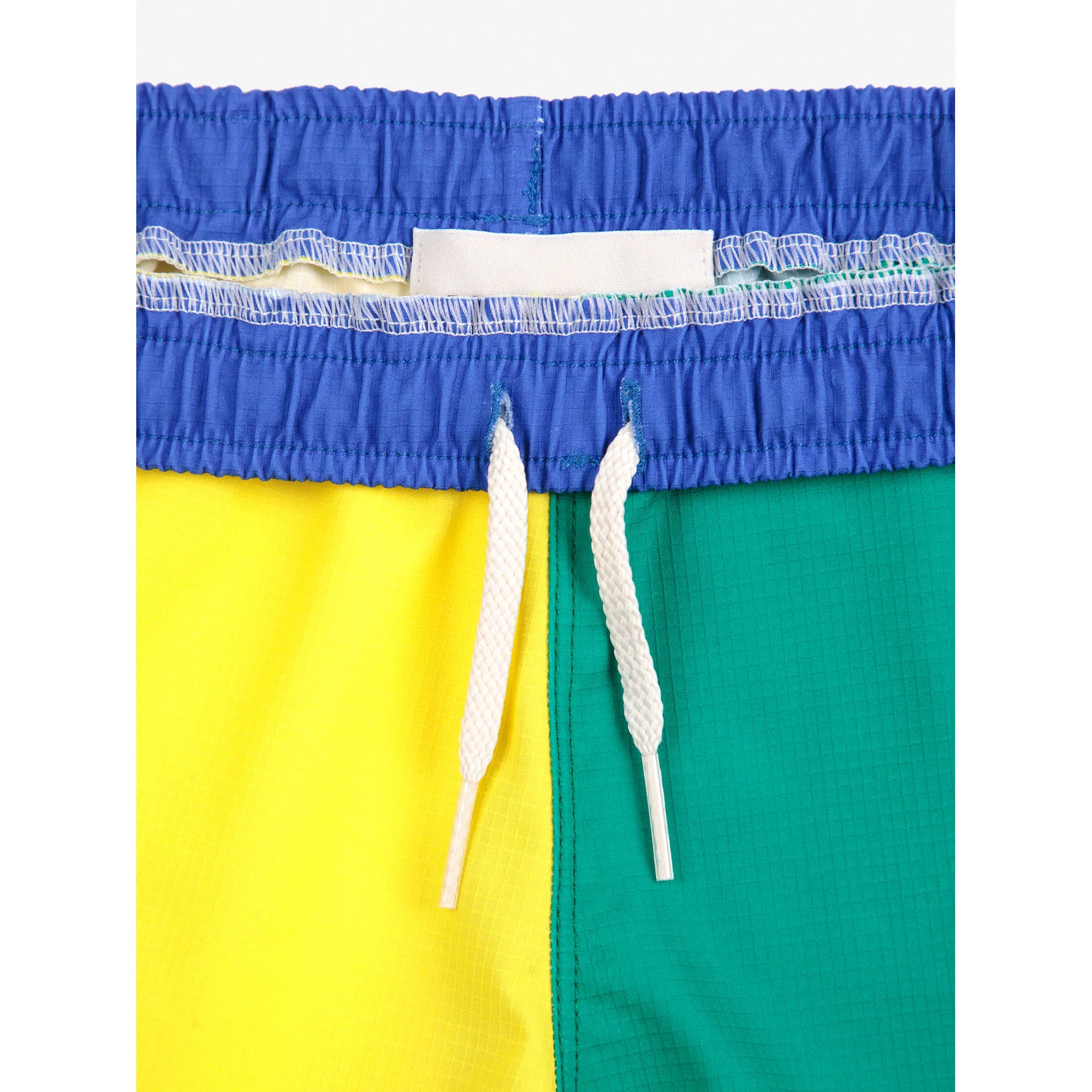 Bobo Choses Multicolor Color Block Baby Swim Trunks - Image 4