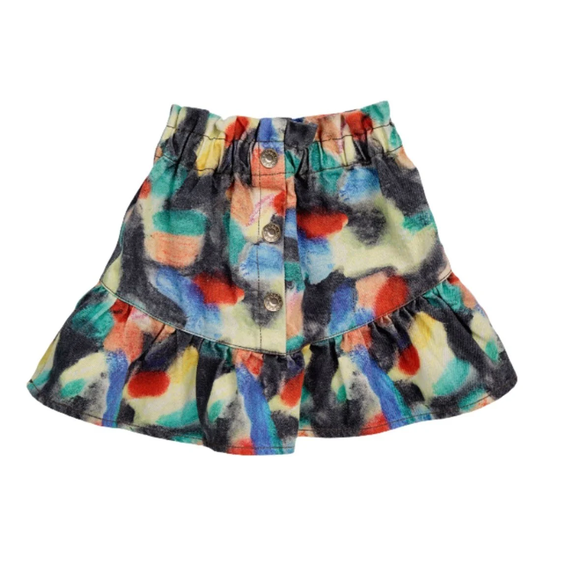 Bobo Choses Multicolor Fantasy World Allover Woven Skirt