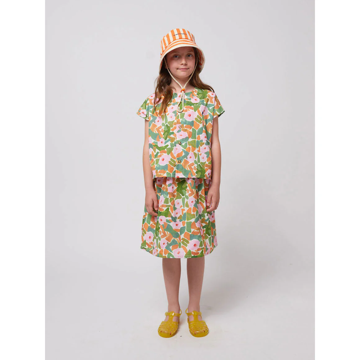 Bobo Choses Multicolor Floral All Over Shirt - Image 3