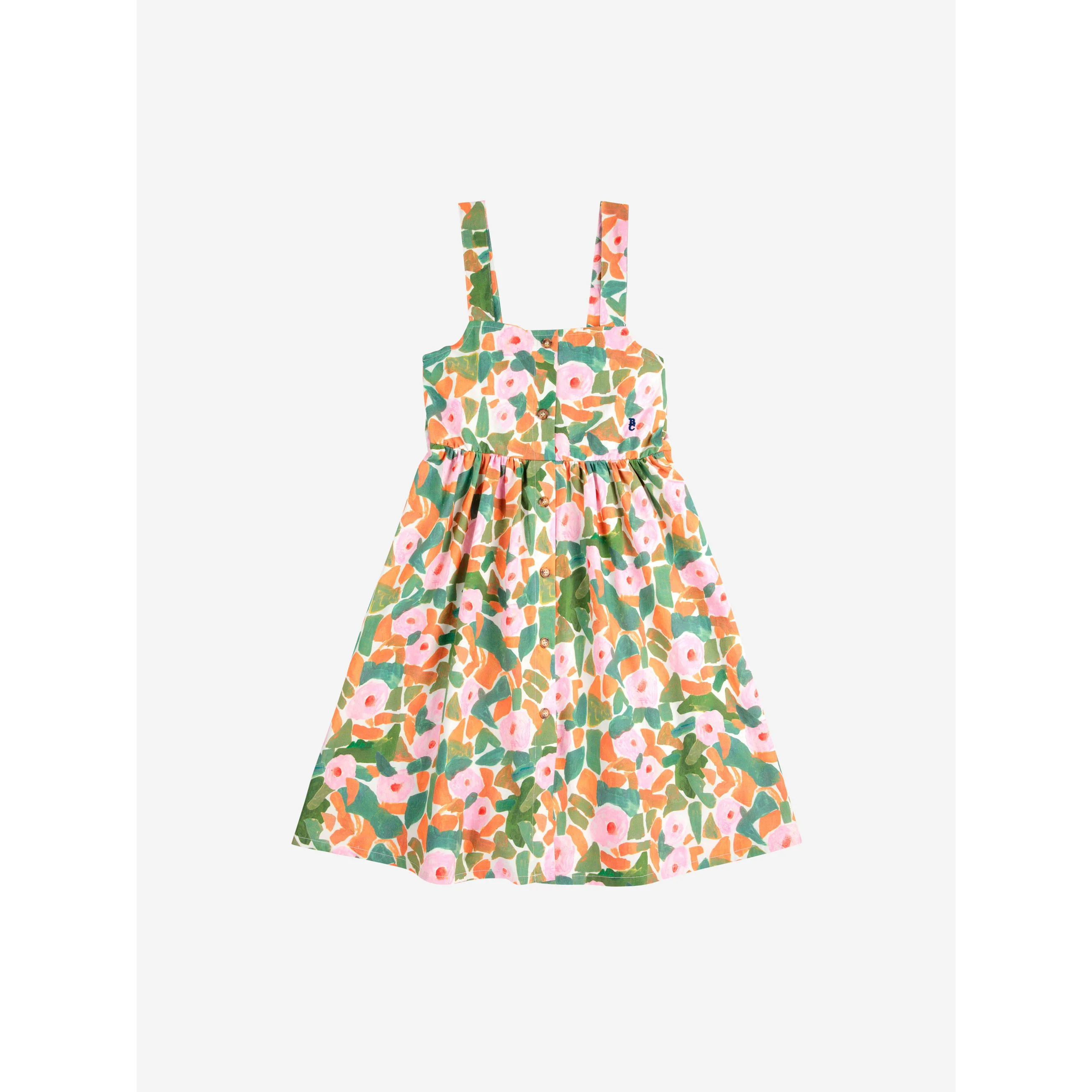 Bobo Choses Multicolor Floral Strap Dress