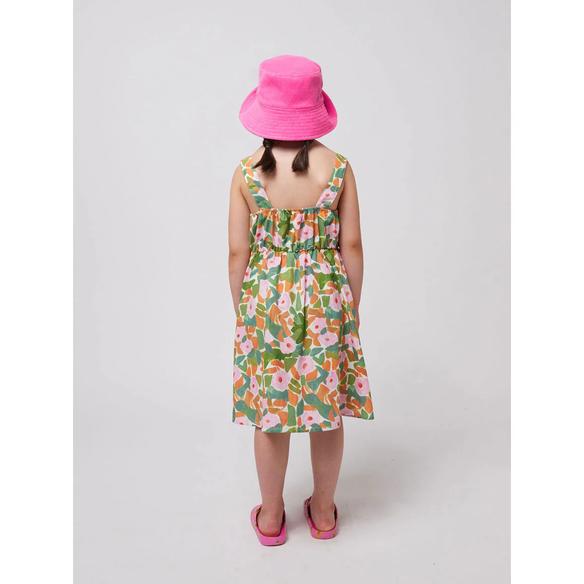 Bobo Choses Multicolor Floral Strap Dress - Image 4