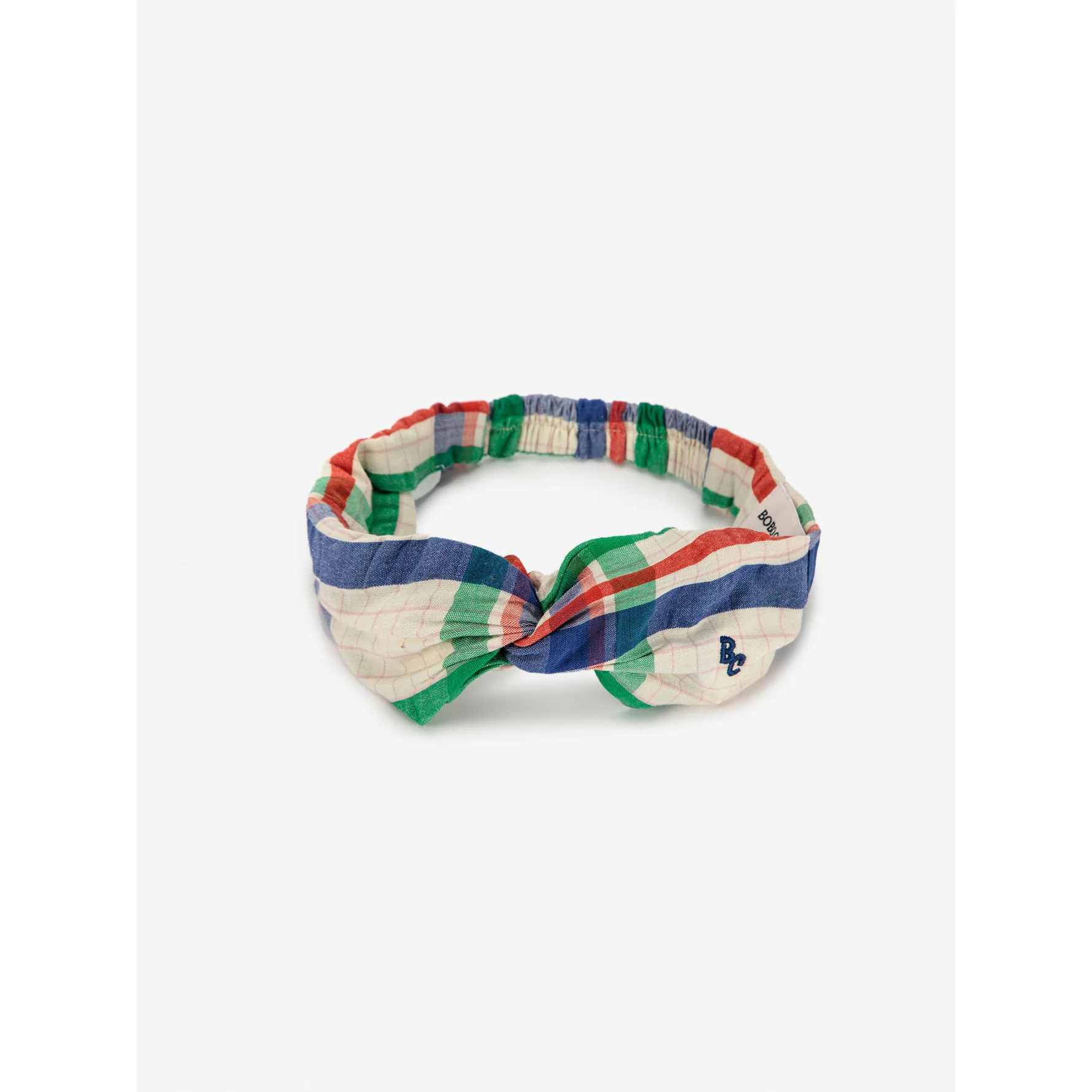 Bobo Choses Multicolor Madras Checks Woven Headband