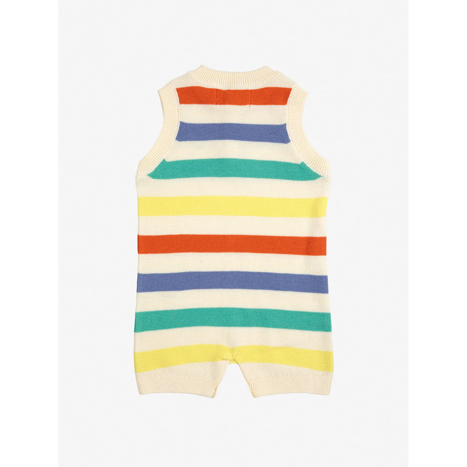 Bobo Choses Multicolor Striped Playsuit - Image 3