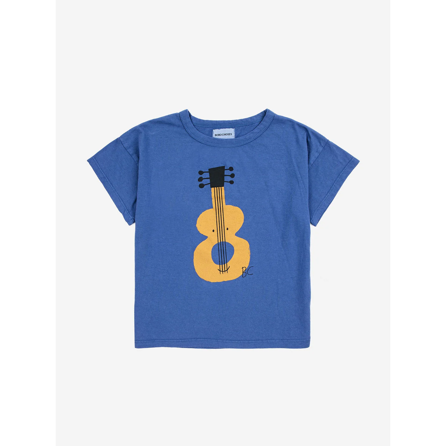 Bobo Choses Navy Blue Acoustic Guitar T-Shirt