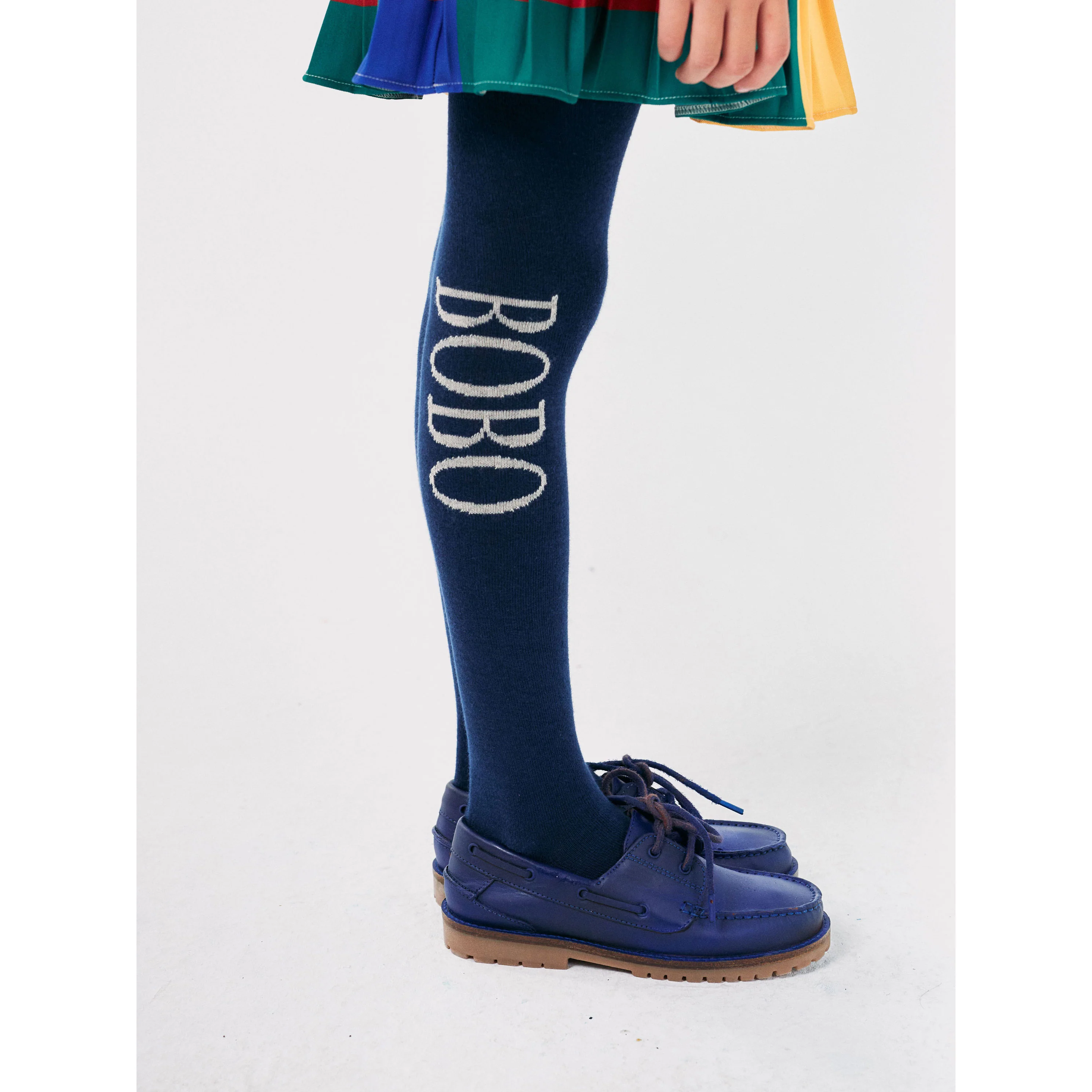 Bobo Choses Navy Blue Bobo Choses Tights - Image 2