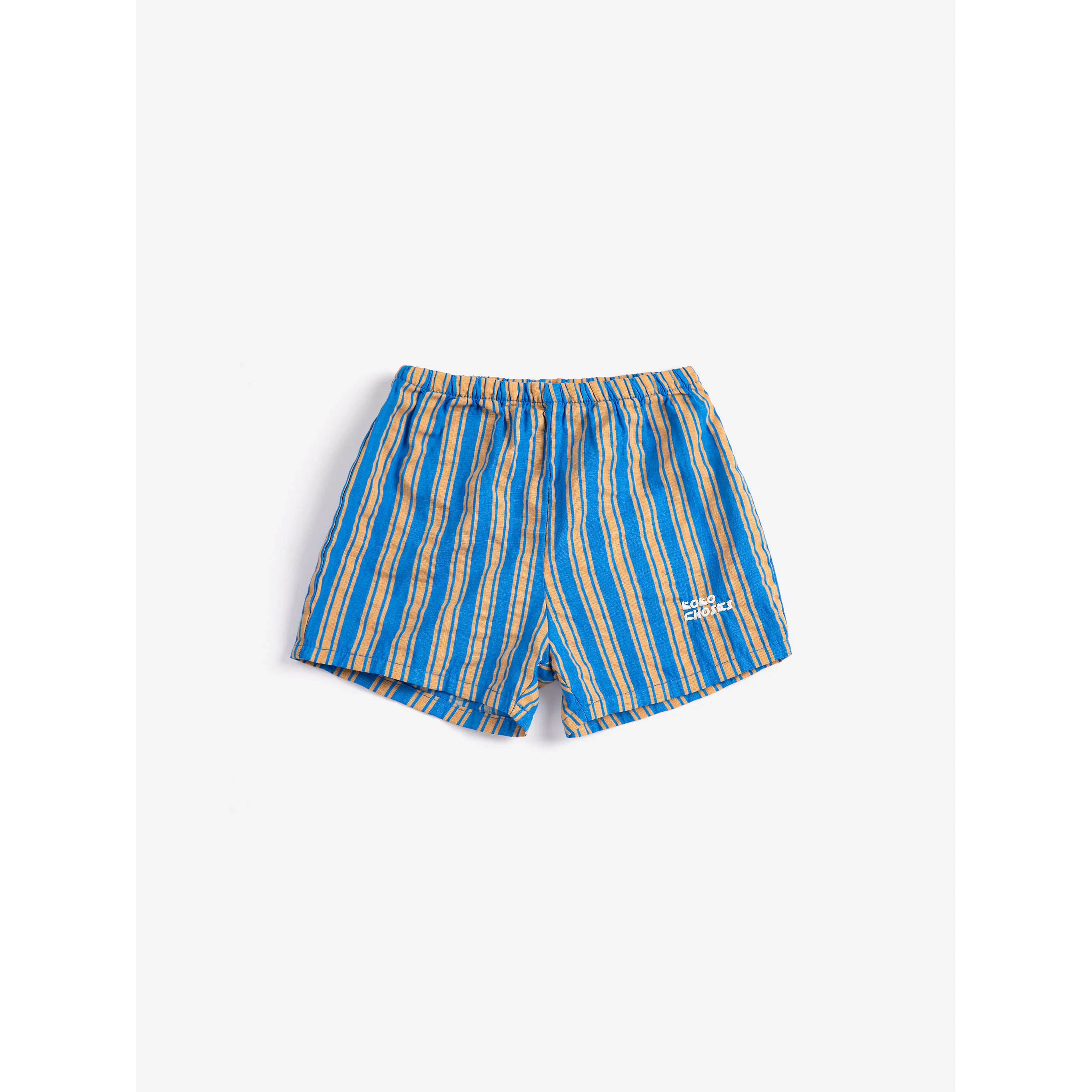 Bobo Choses Navy Blue New Hairline Woven Baby Shorts