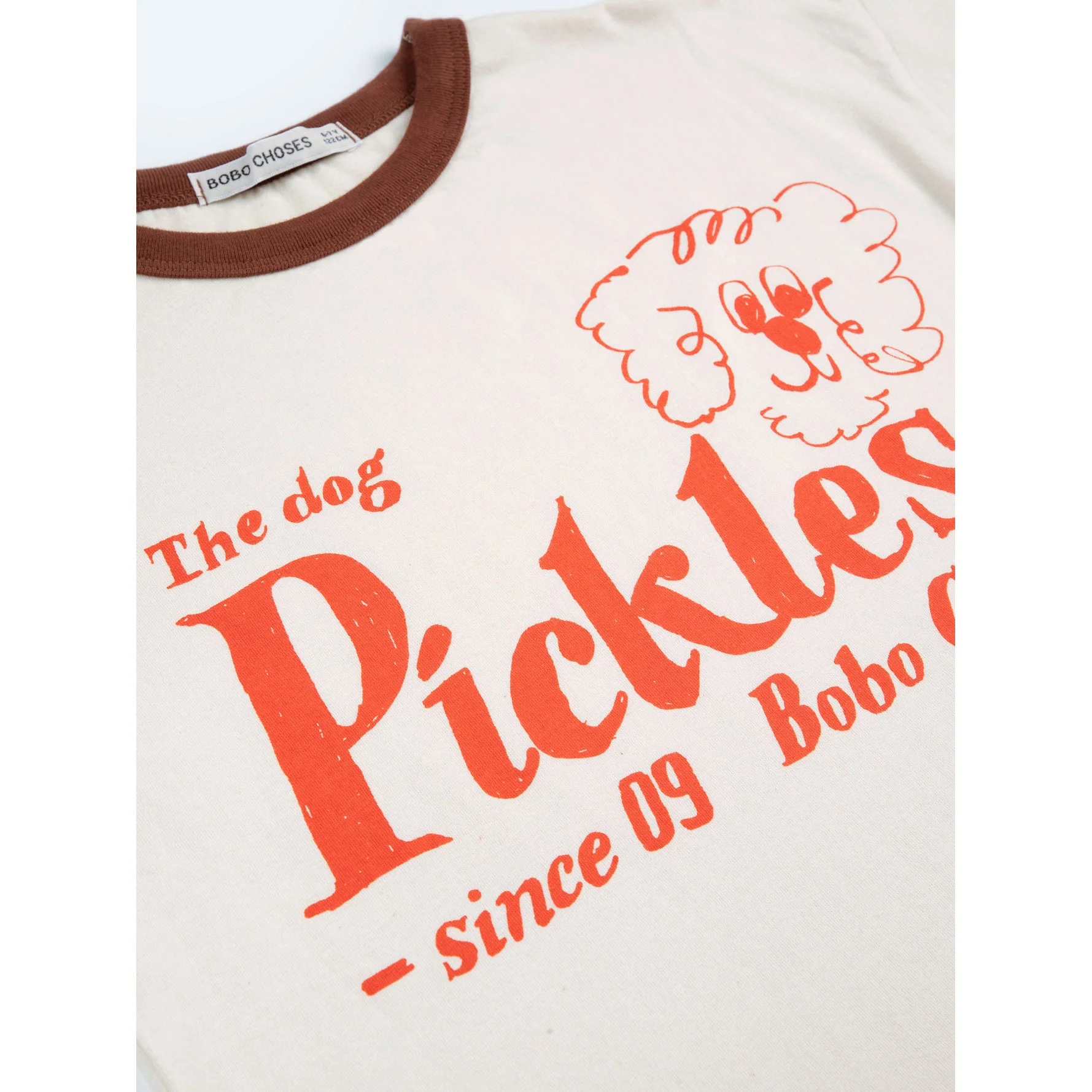 Bobo Choses Off White Dog T-Shirt - Image 3