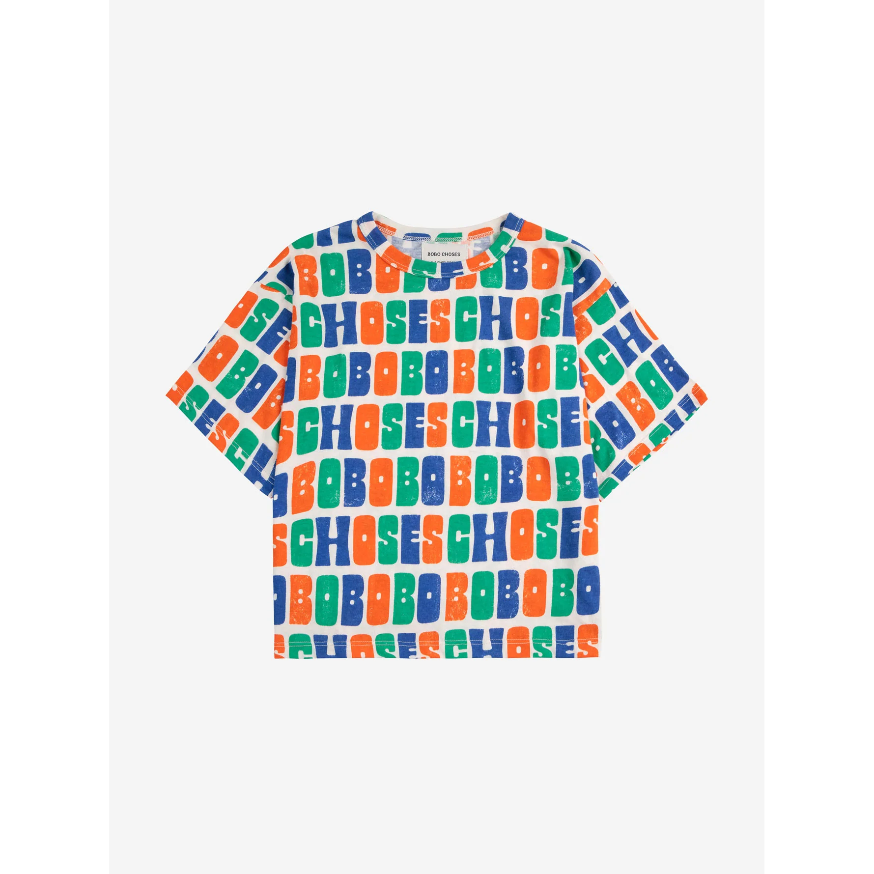 Bobo Choses Off White Multicolor Bobo Choses All Over T-shirt
