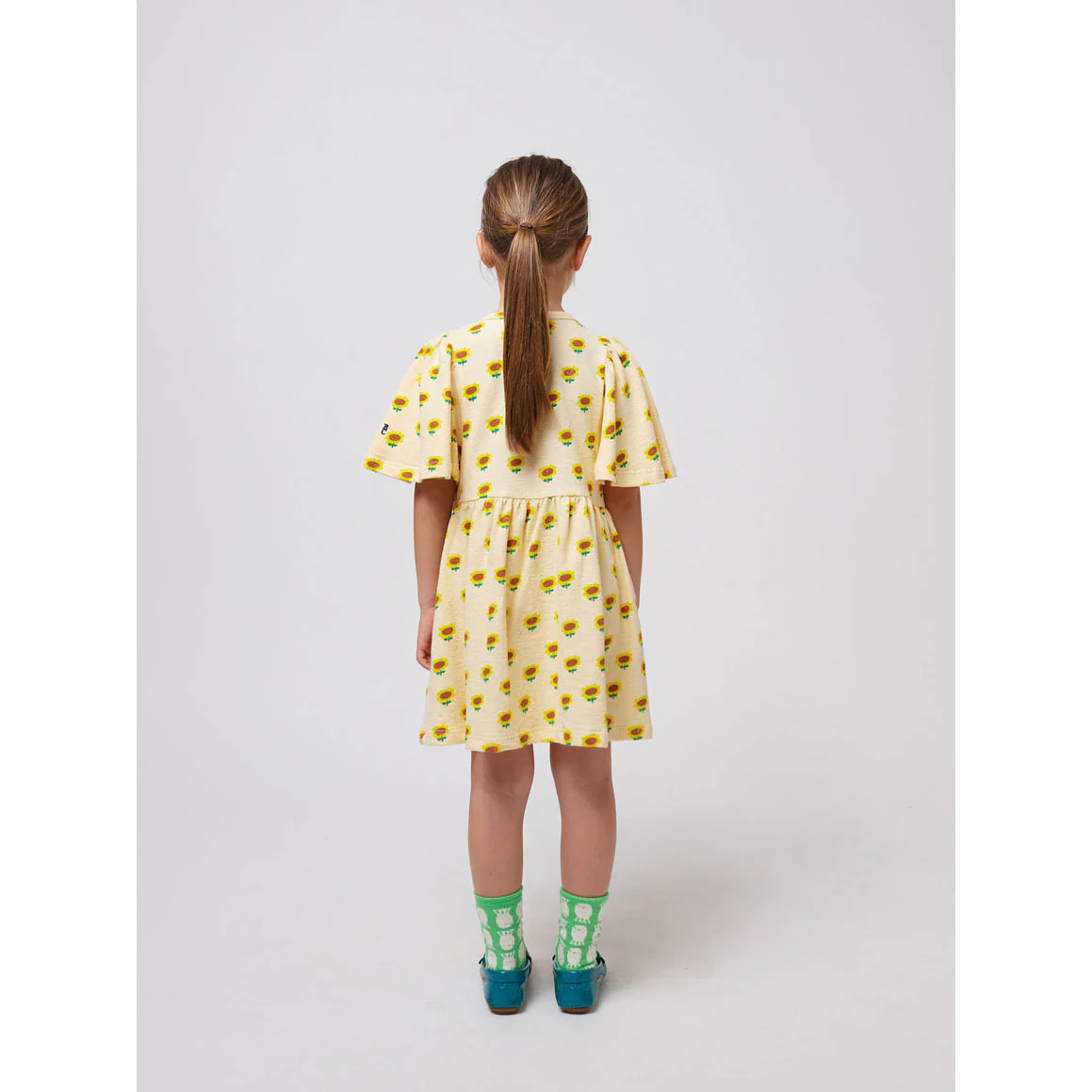 Bobo Choses Off White Sunflower All Over Dress - Image 4
