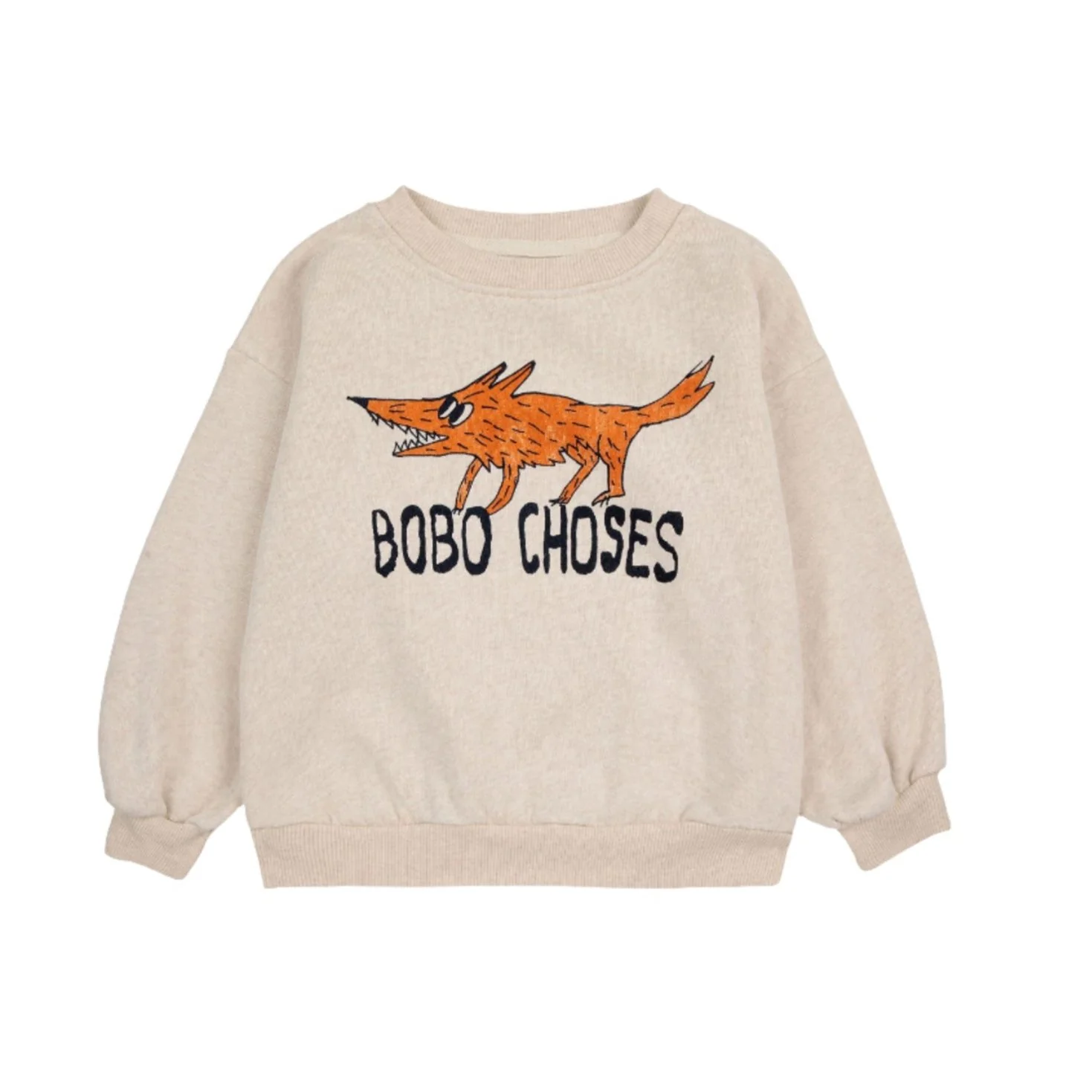 Bobo Choses Off White The Clever Fox Sweatshirt