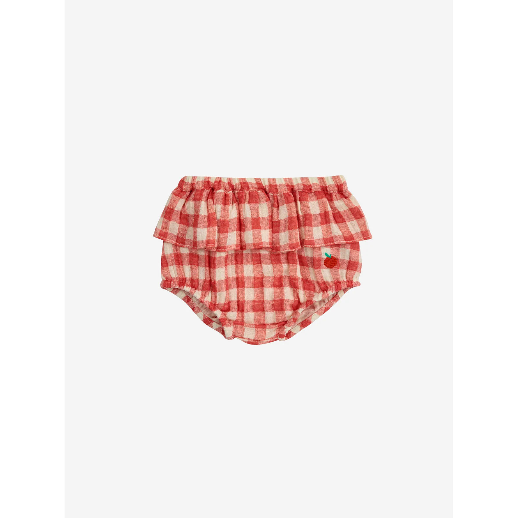 Bobo Choses Offwhite Baby Tomato Body And Vichy Set - Image 3