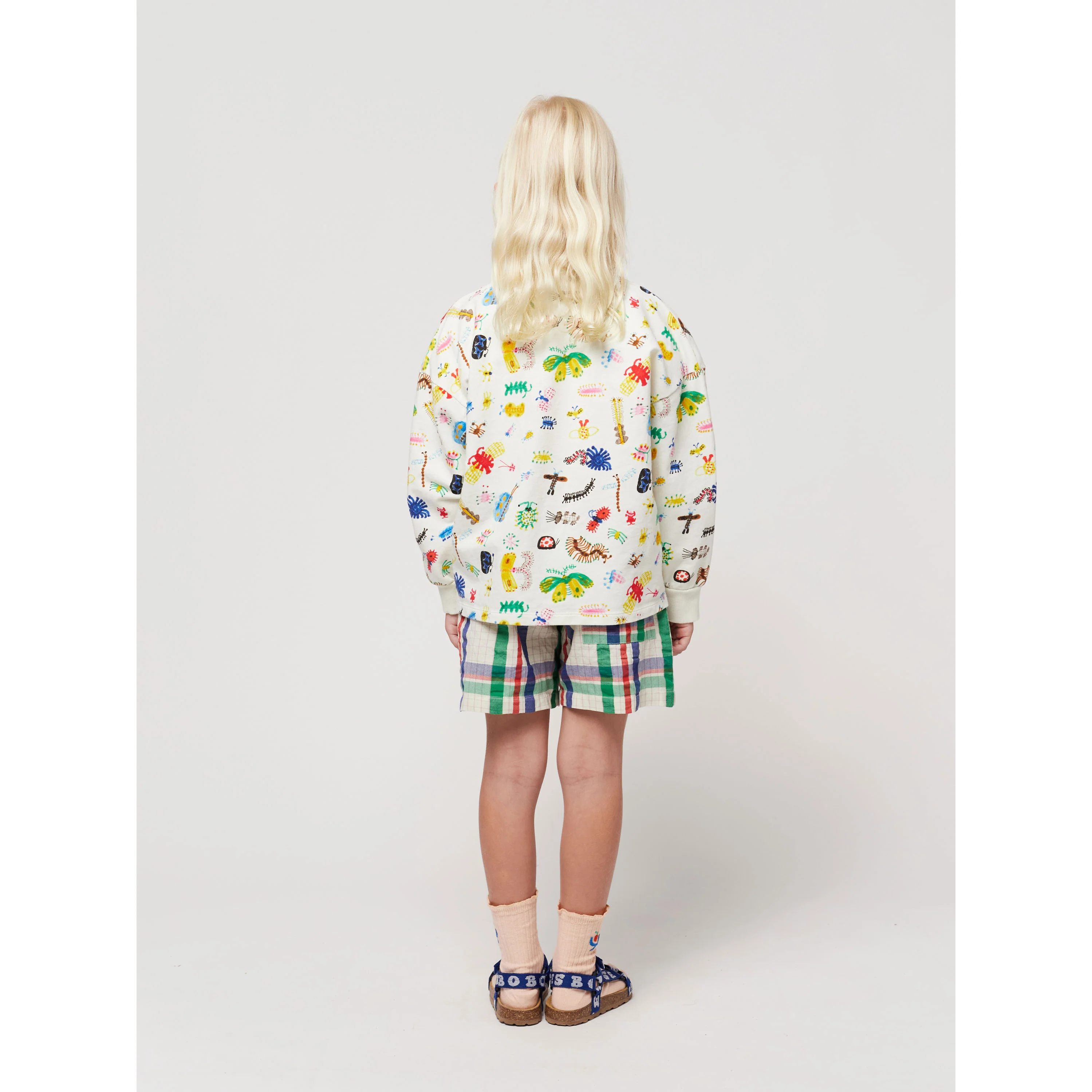 Bobo Choses Offwhite Funny Insects All Over Sweatshirt - Image 3