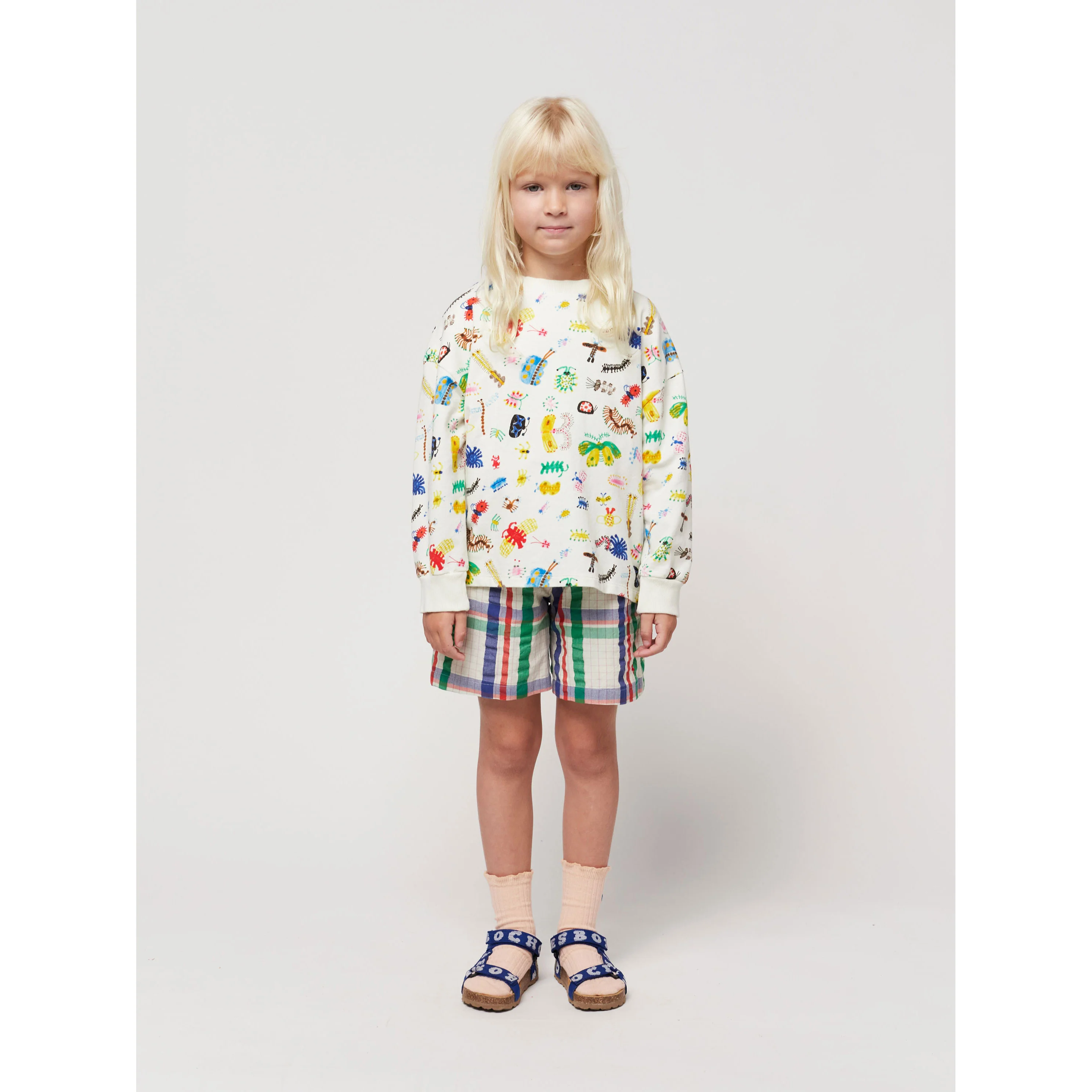 Bobo Choses Offwhite Funny Insects All Over Sweatshirt - Image 4