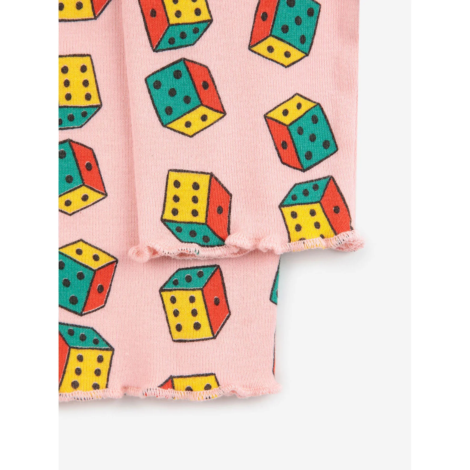 Bobo Choses Pink Dices All Over Baby T-Shirt - Image 3