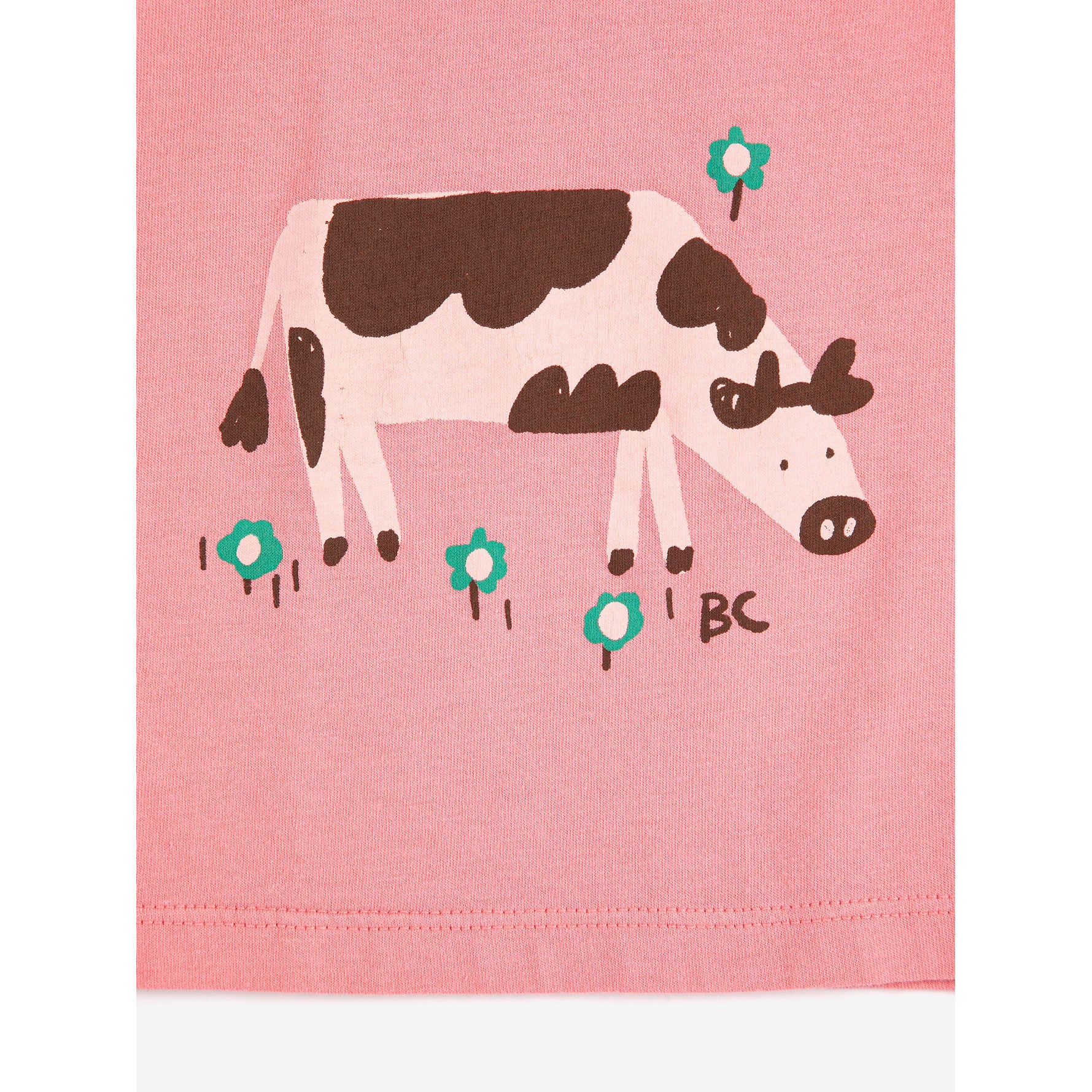 Bobo Choses Pink Farm Adventure T-Shirt - Image 2