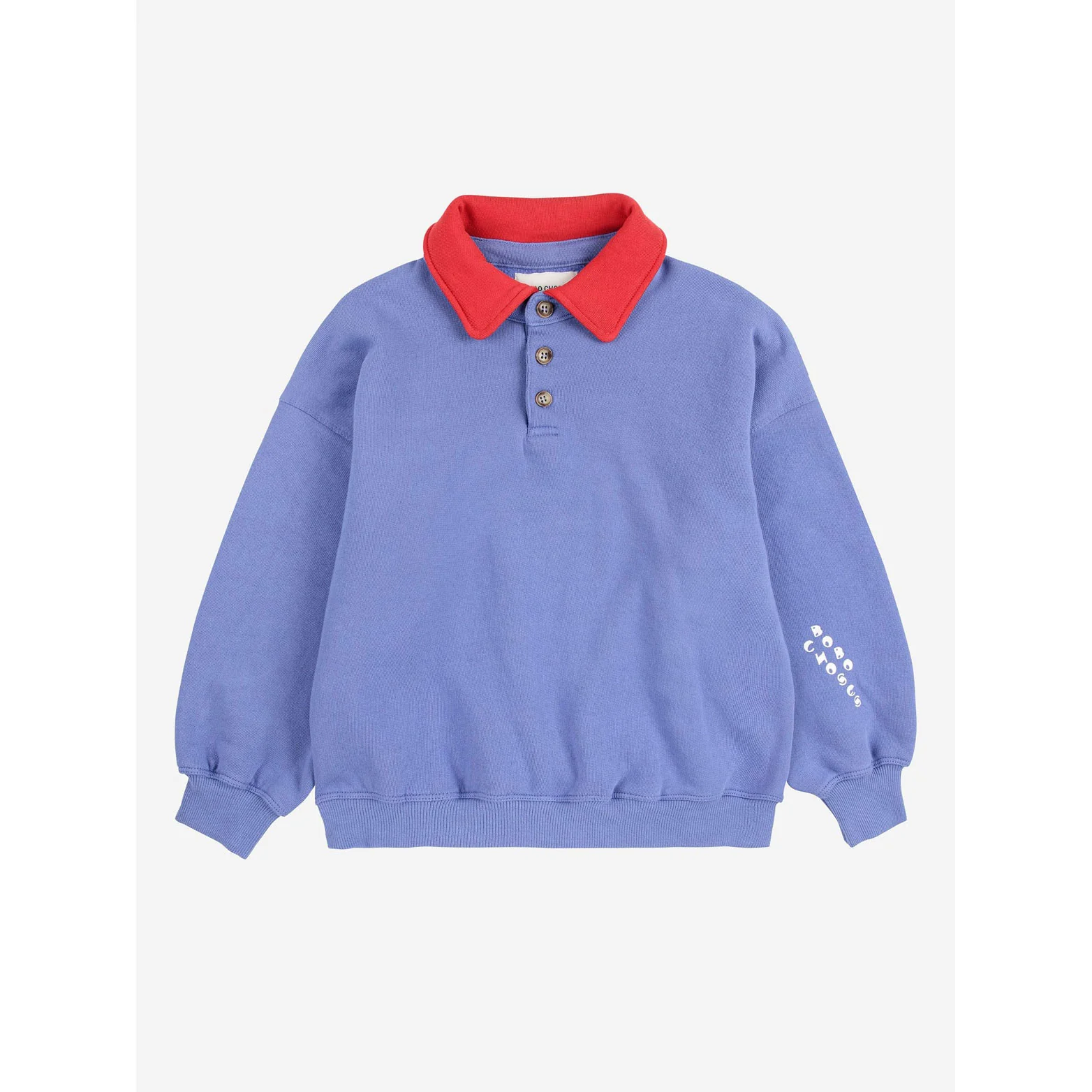 Bobo Choses Purple Bobo Choses Polo Sweatshirt