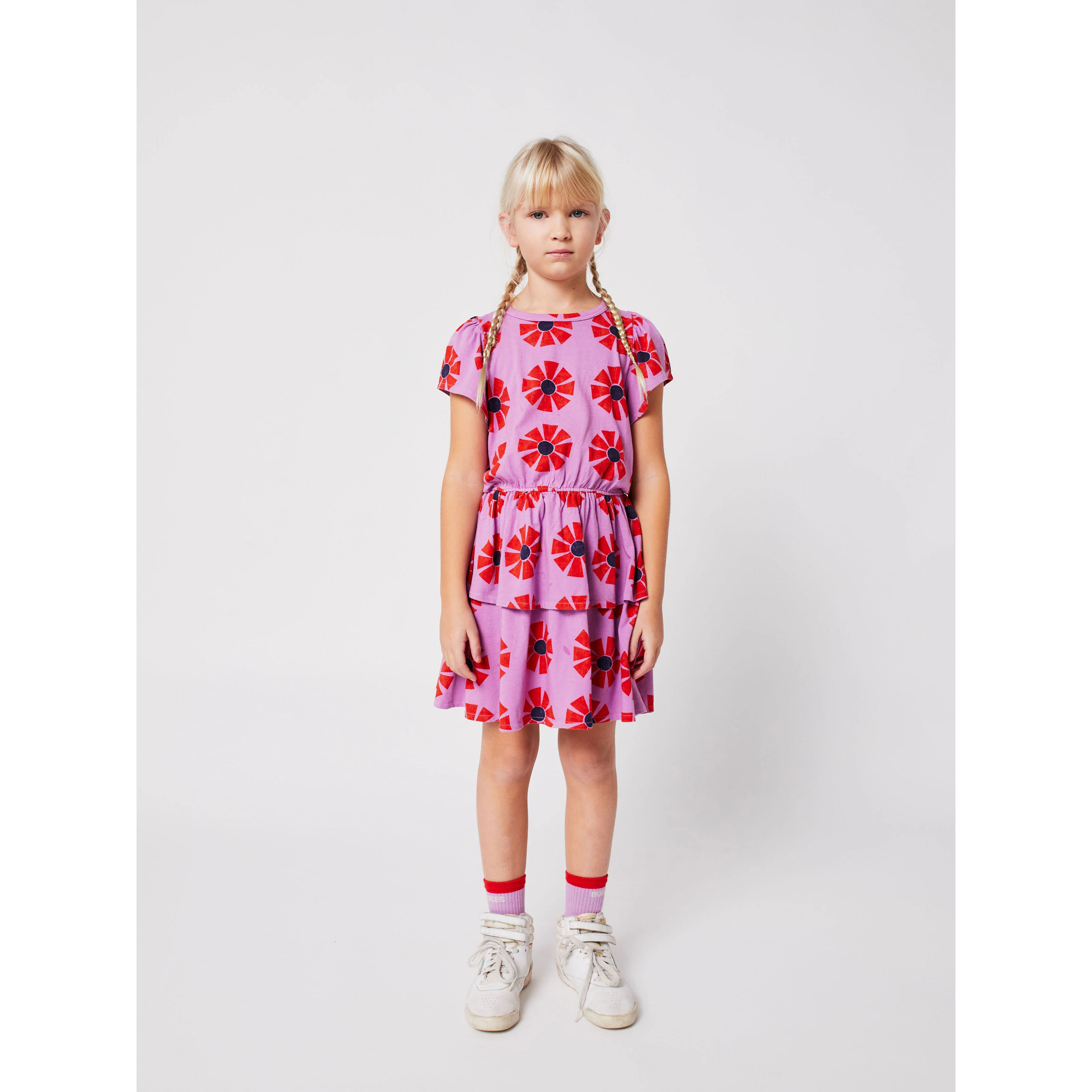 Bobo Choses Purple Kaleidoscope All Over Skirt - Image 2