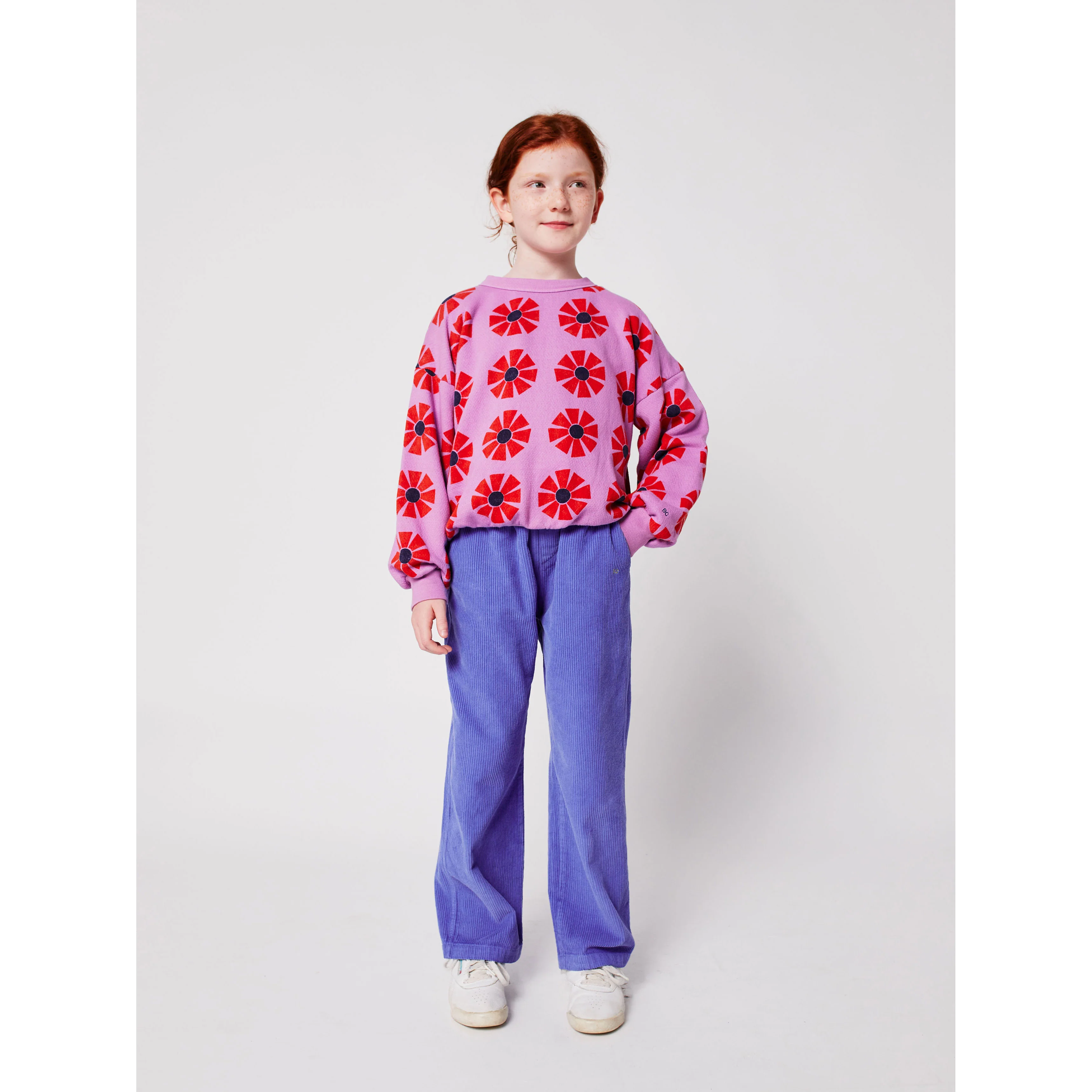 Bobo Choses Purple Kaleidoscope All Over Sweatshirt - Image 2