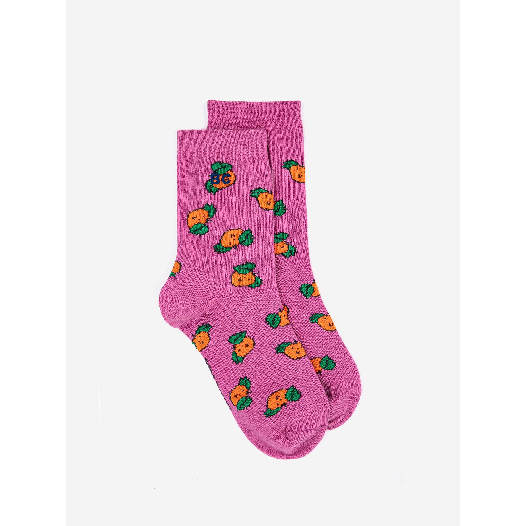 Bobo Choses Purple Tangerine All Over Short Socks