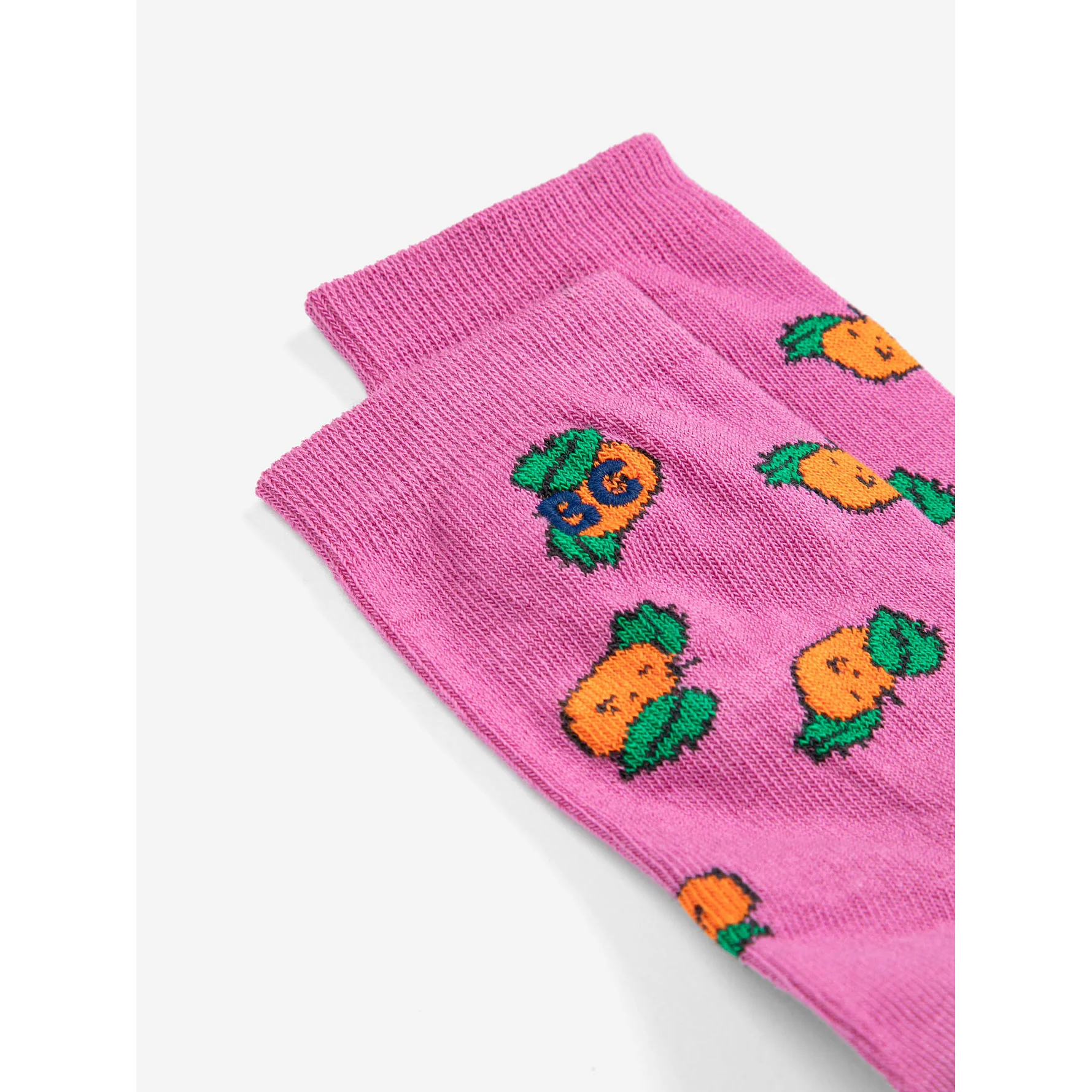 Bobo Choses Purple Tangerine All Over Short Socks - Image 3