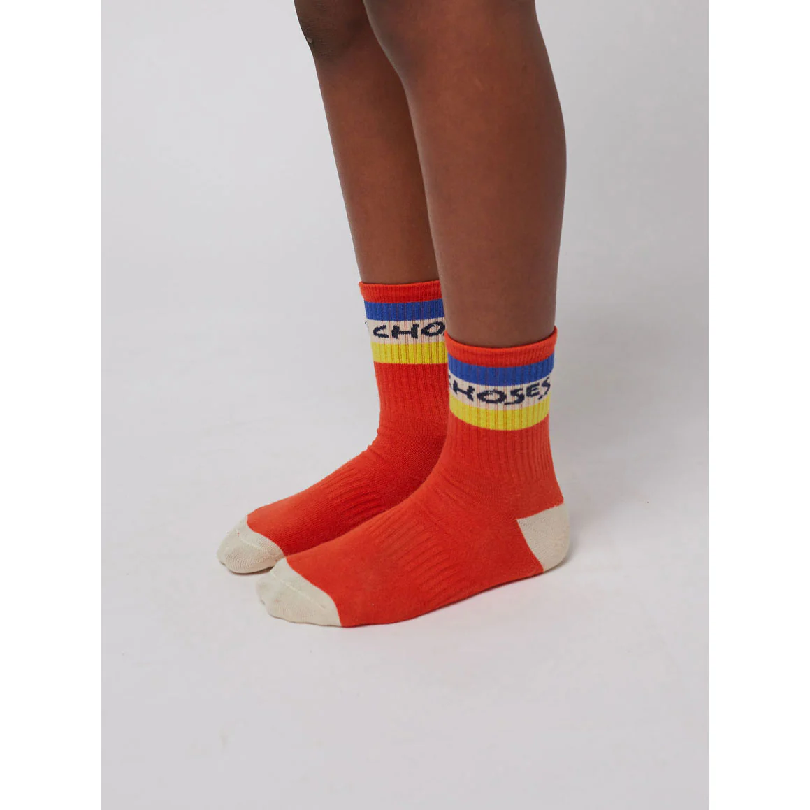 Bobo Choses Red Bobo Choses Color Block Short Socks - Image 2