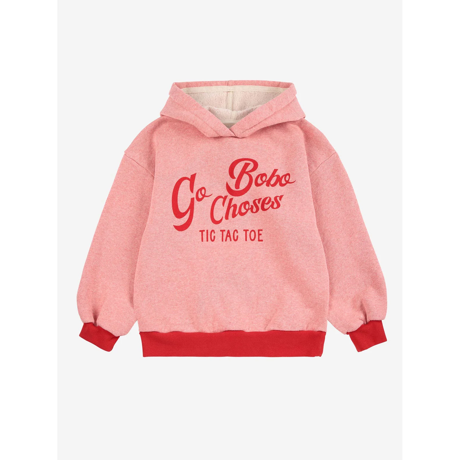 Bobo Choses Red Go Bobo Hoodie