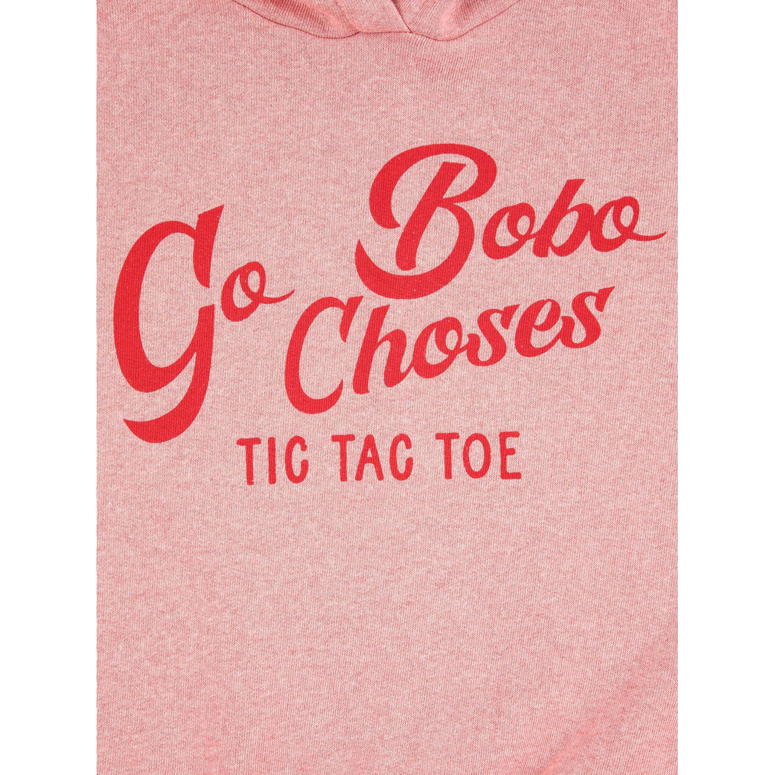 Bobo Choses Red Go Bobo Hoodie - Image 2
