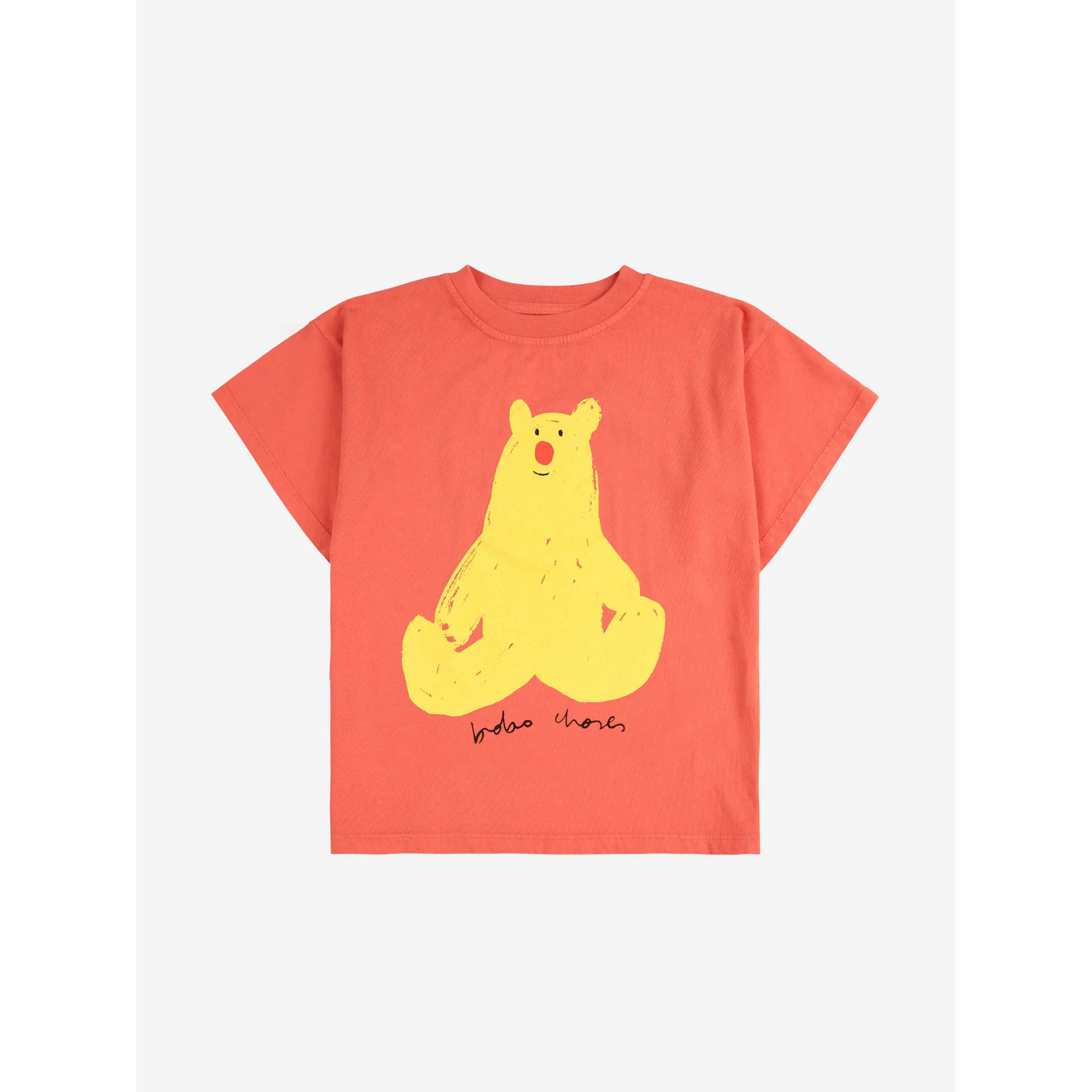Bobo Choses Red Hug Me Bear T-Shirt