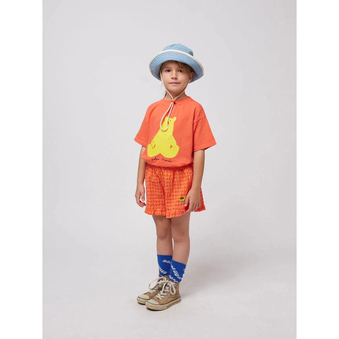Bobo Choses Red Hug Me Bear T-Shirt - Image 3