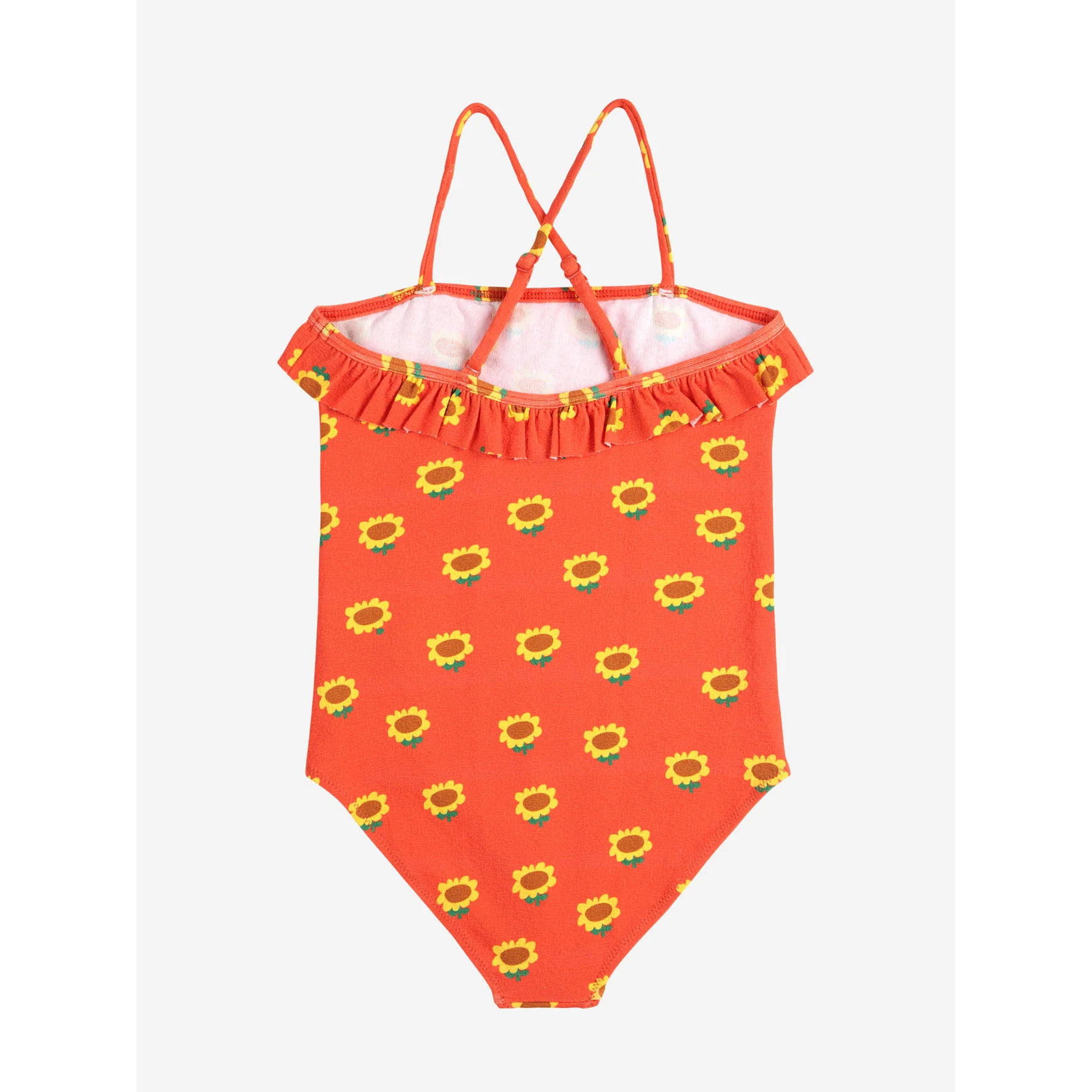 Bobo Choses Red Sunflower All Over Swimsuit - Image 4