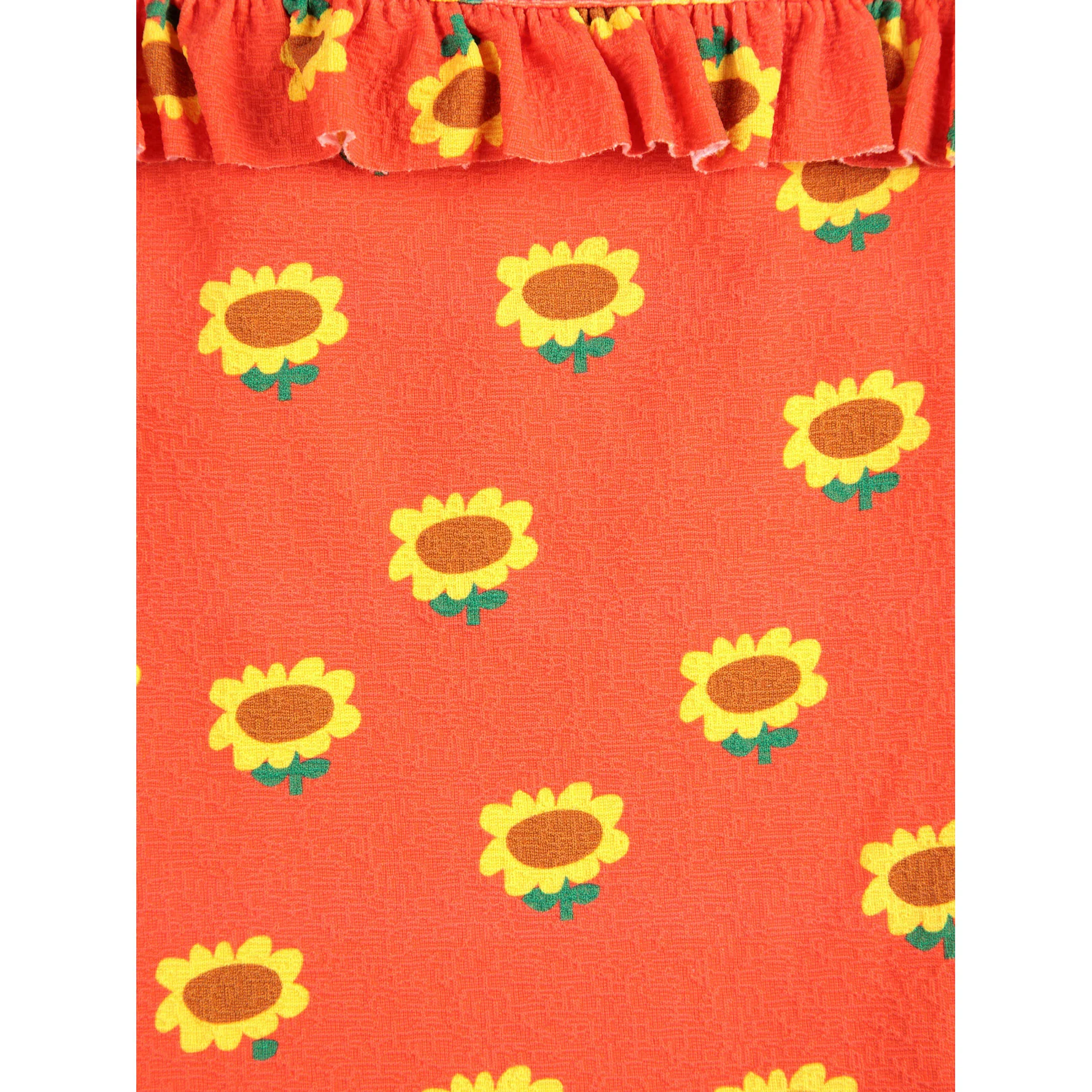 Bobo Choses Red Sunflower All Over Swimsuit - Image 6
