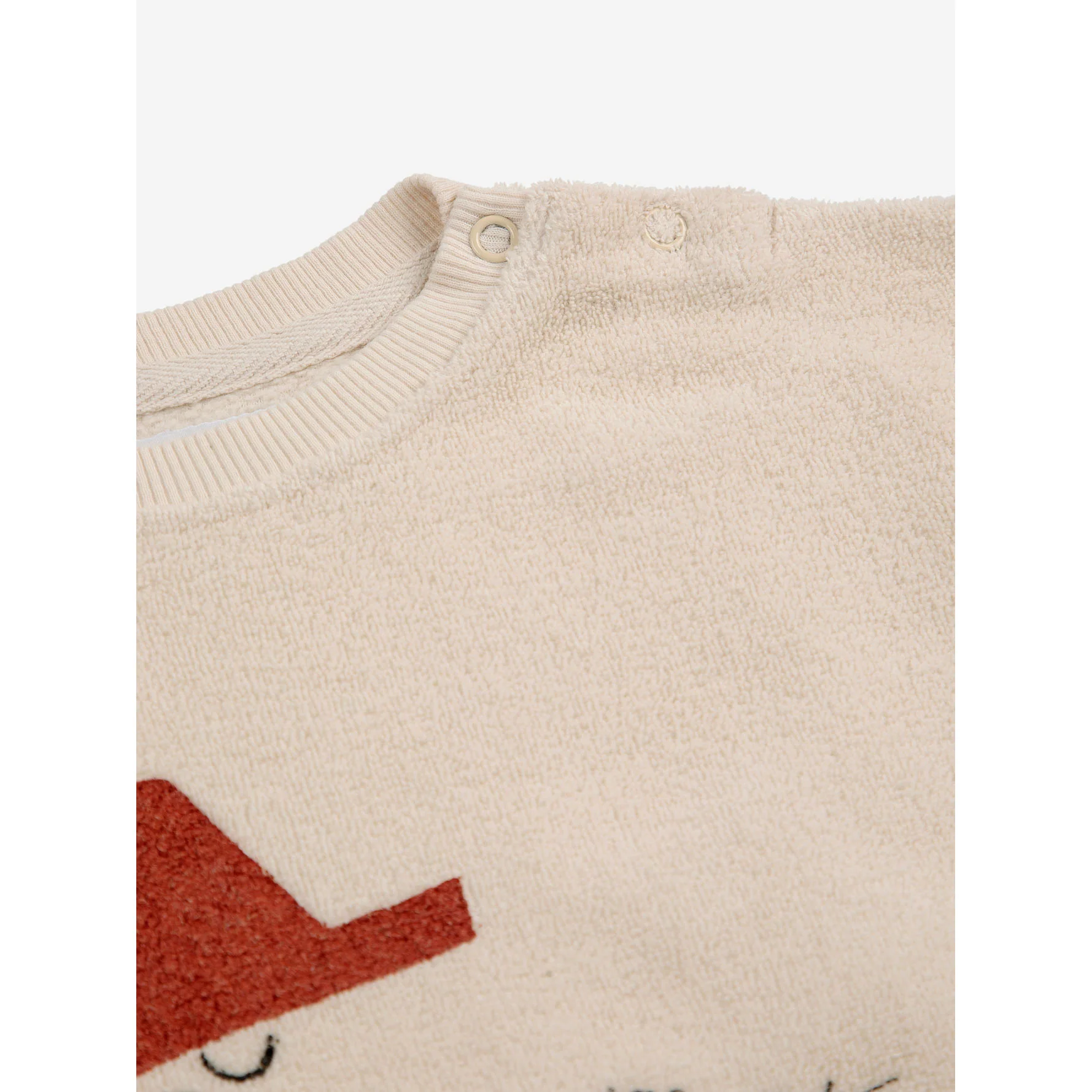 Bobo Choses White Magic Flute Baby Sweatshirt - Image 3
