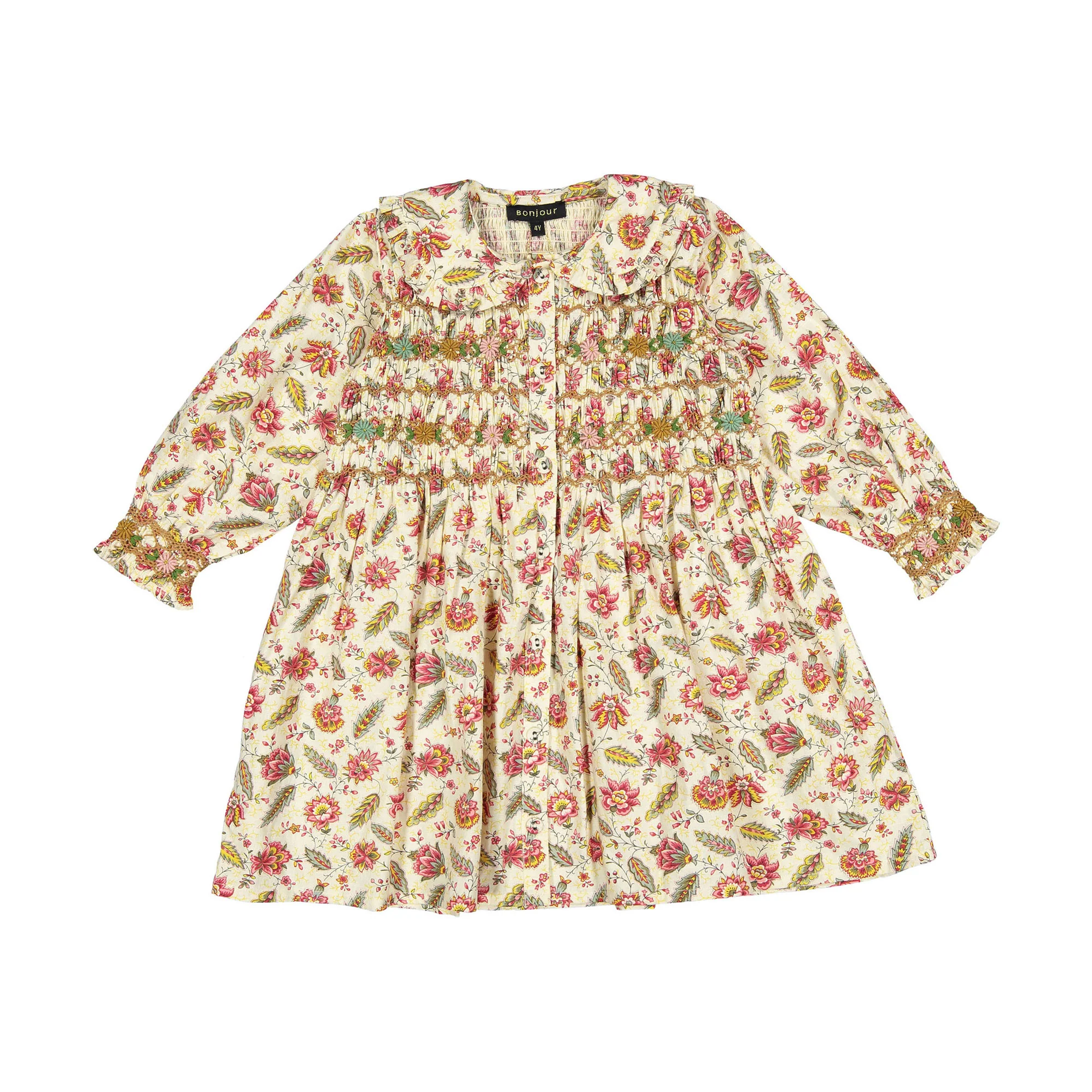 Bonjour Aline Print Romantic Tunique