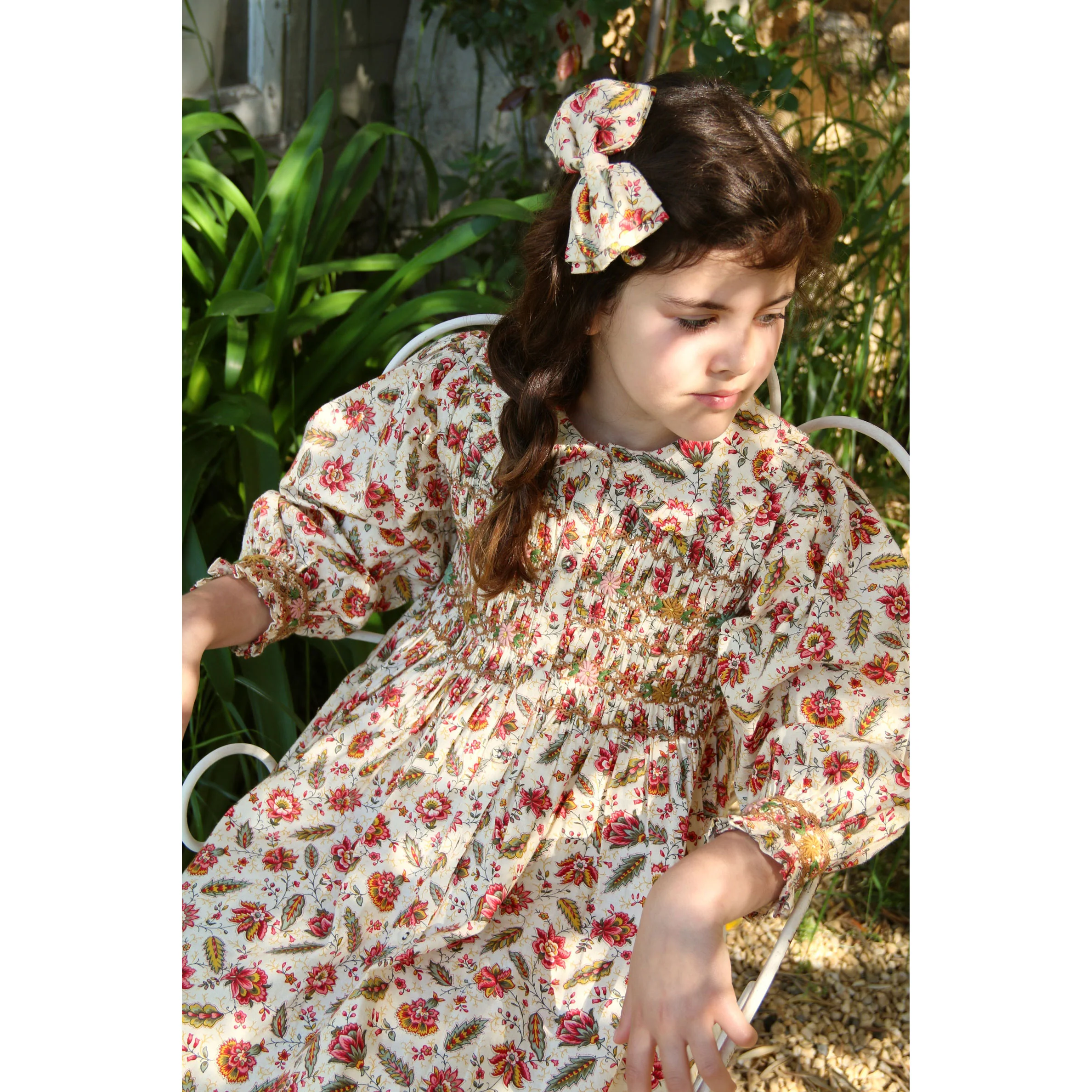 Bonjour Aline Print Romantic Tunique - Image 2