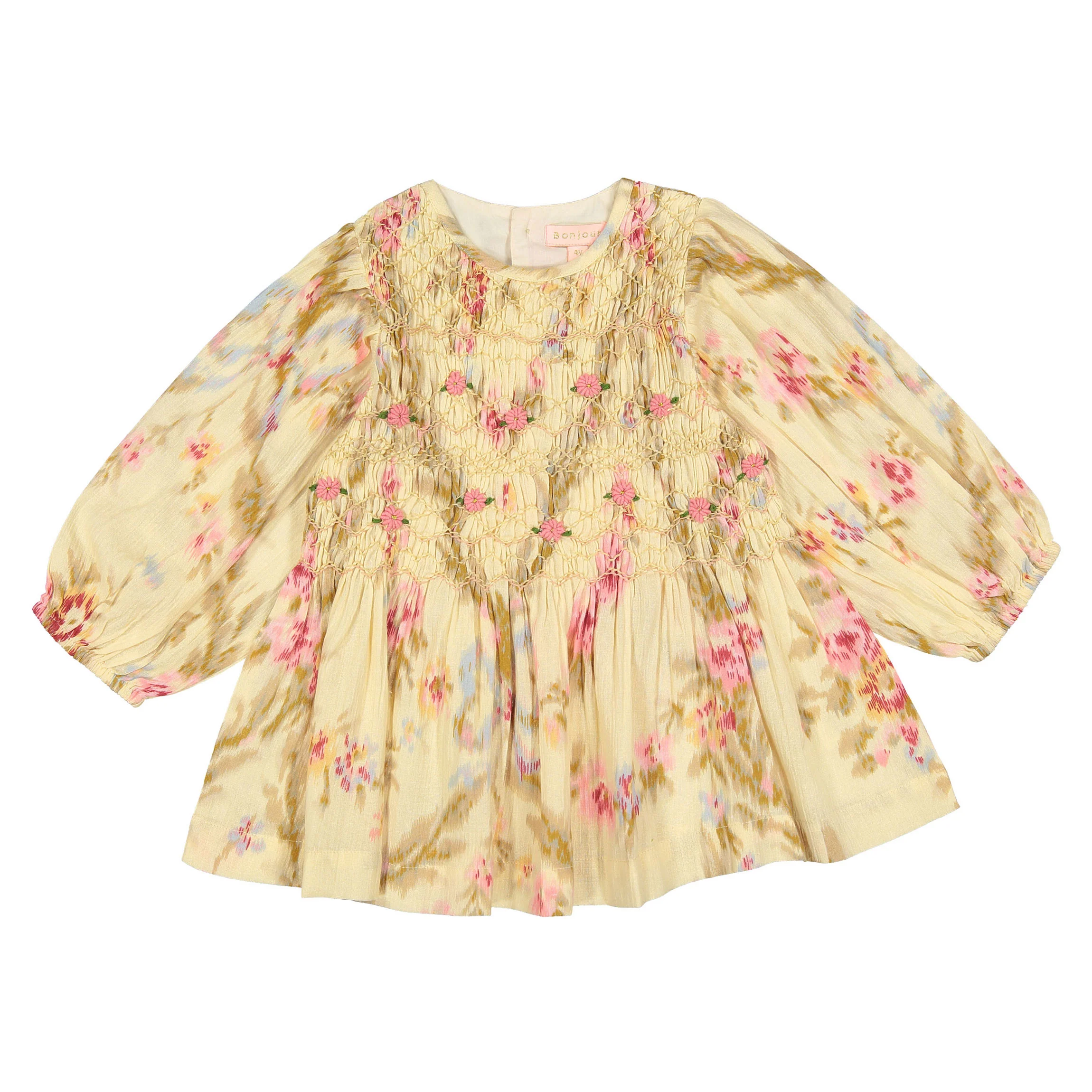 Bonjour Antoinette Print Crepe Blouse