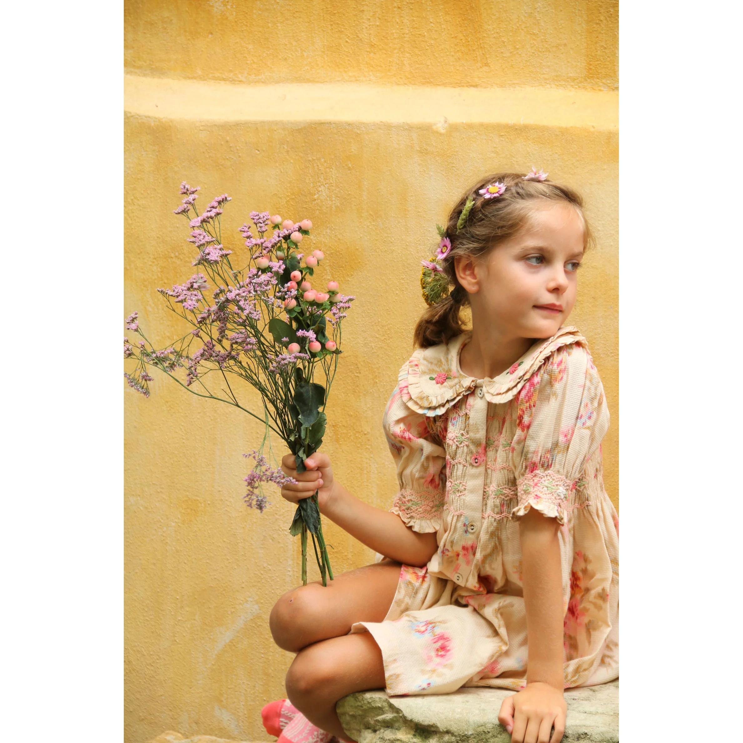 Bonjour Antoinette Print Pique Romantic Dress - Image 2
