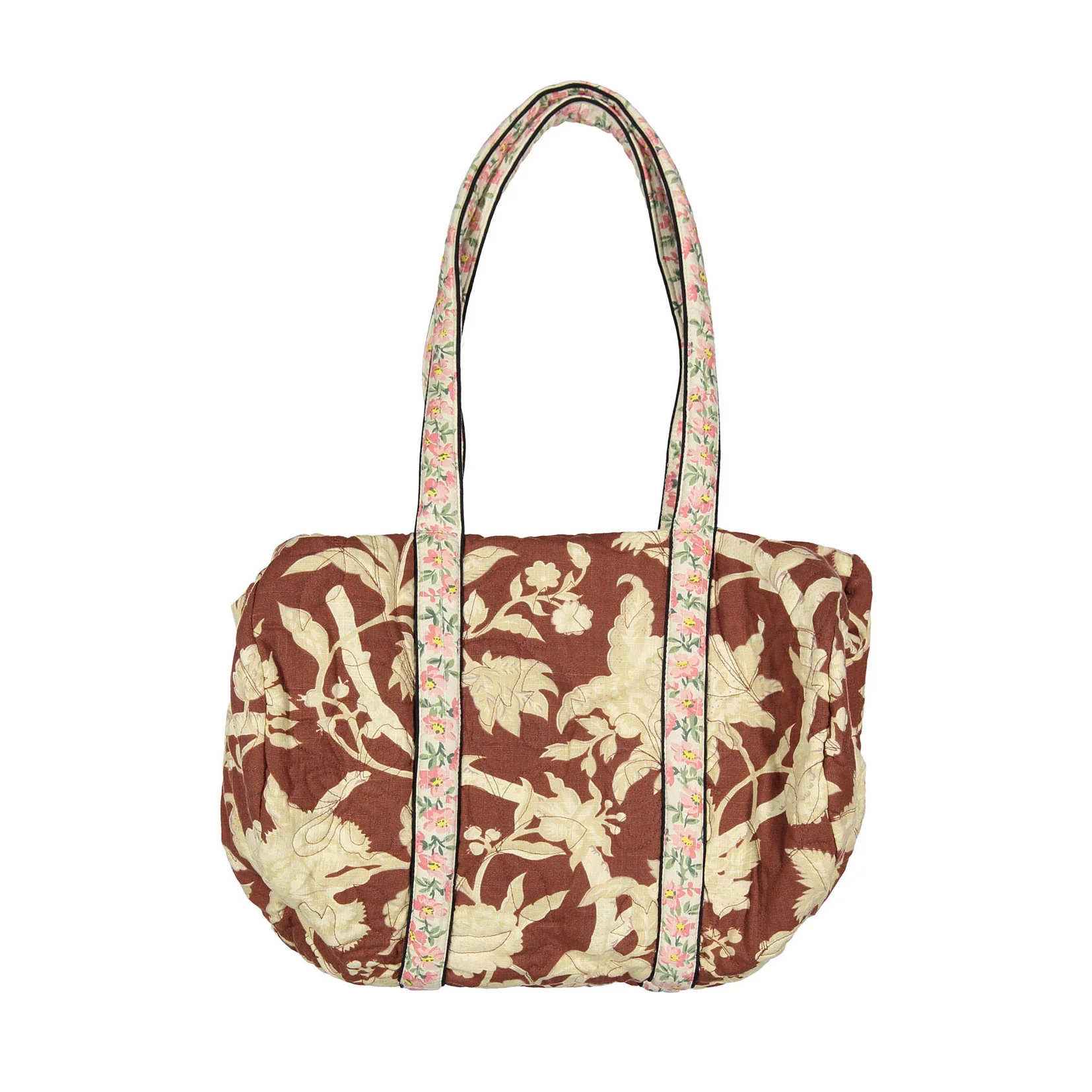 Bonjour Autumnal Red Flower Bowling Bag