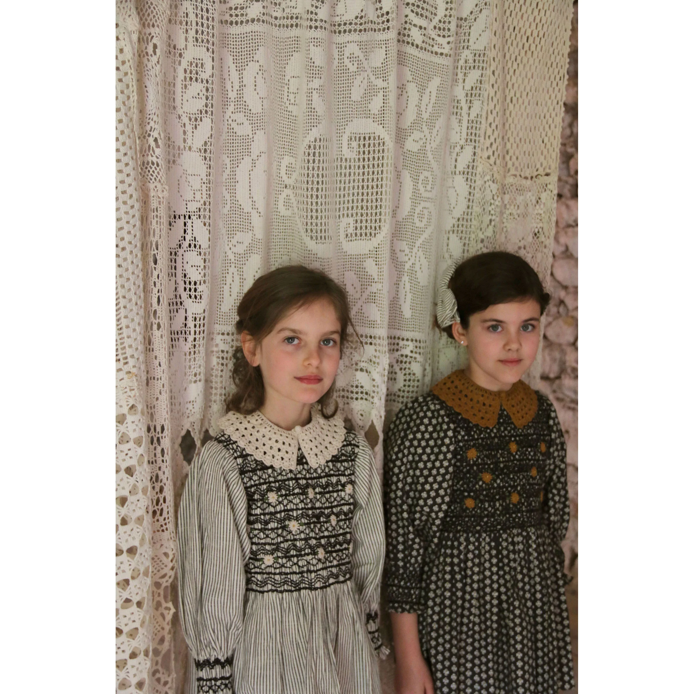 Bonjour Black Stripe Handsmock Blouse - Image 2