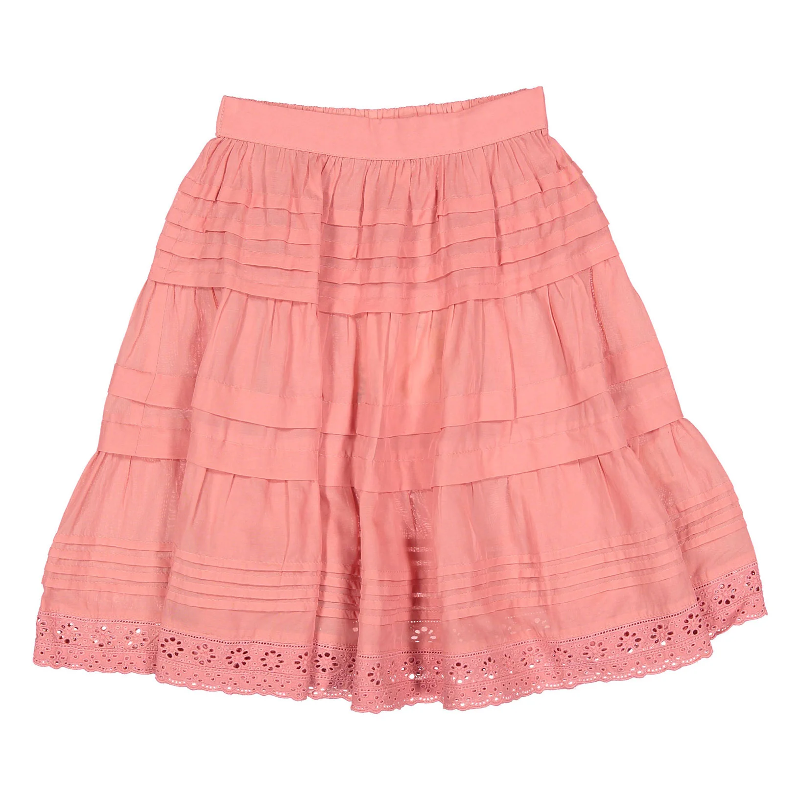 Bonjour Dark Pink Sushi Long Skirt