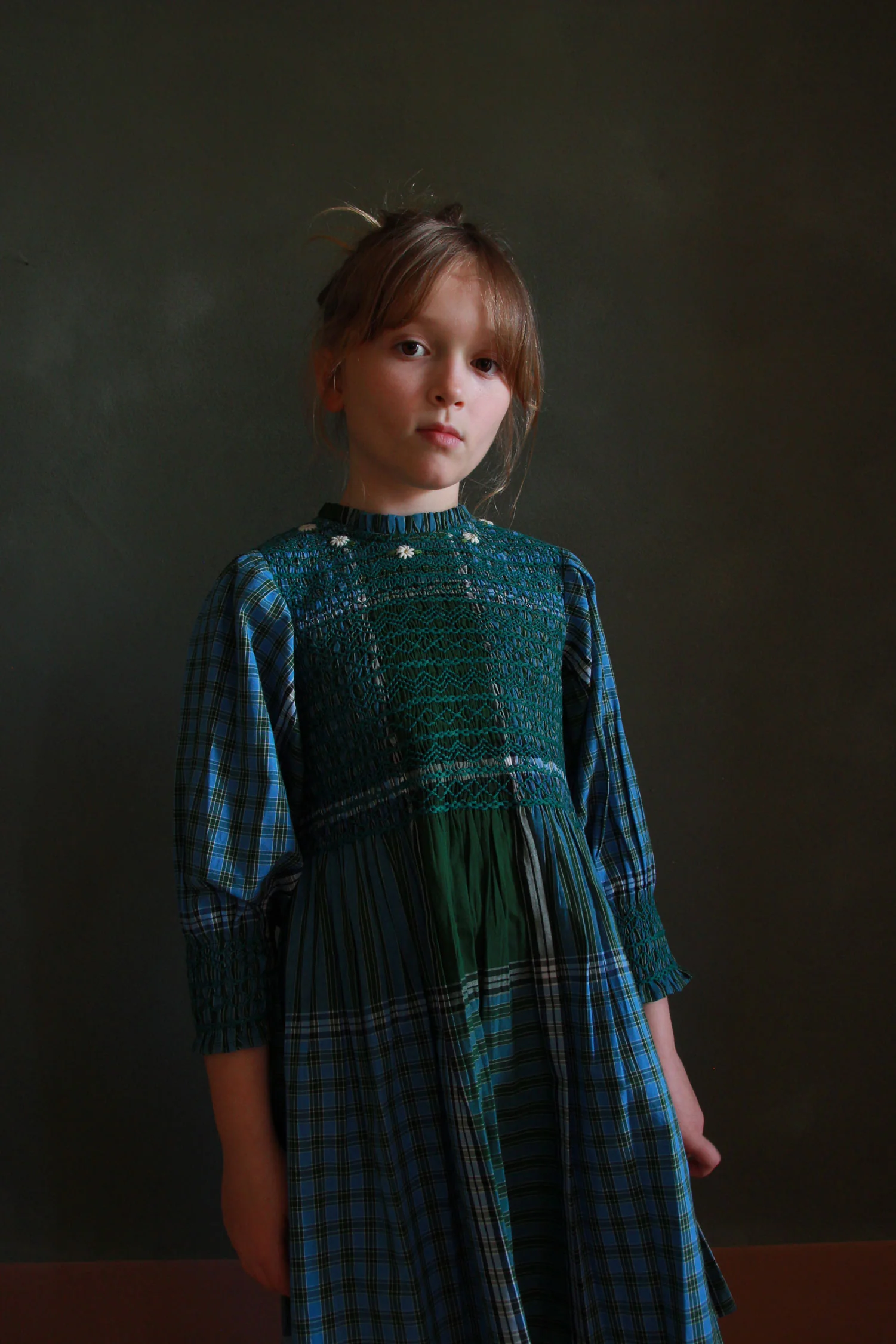 Bonjour Lungi Check Handsmock Dress - Image 2