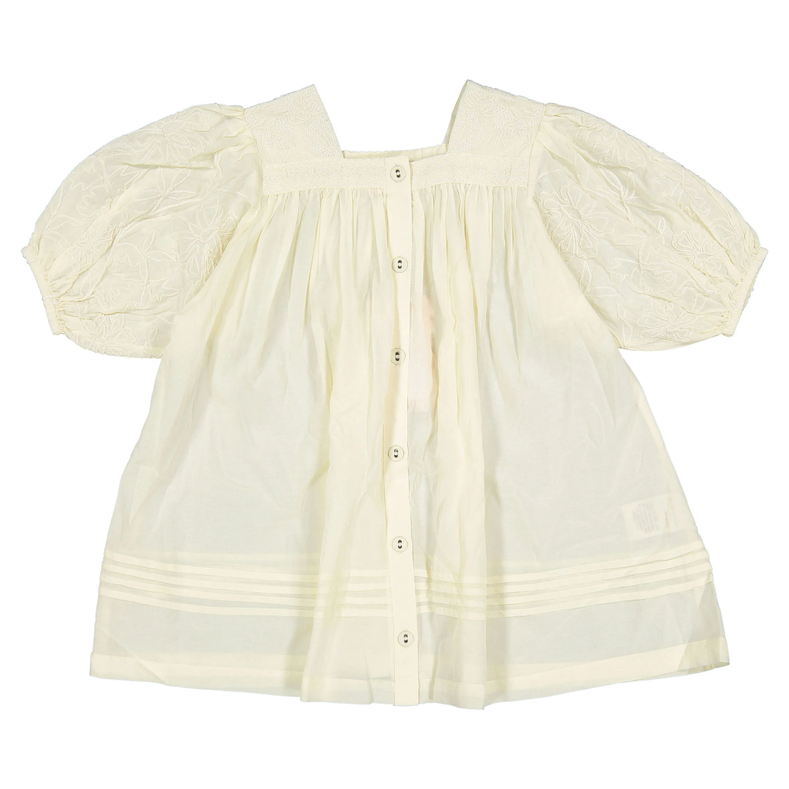Bonjour Natural Seersucker Blouse