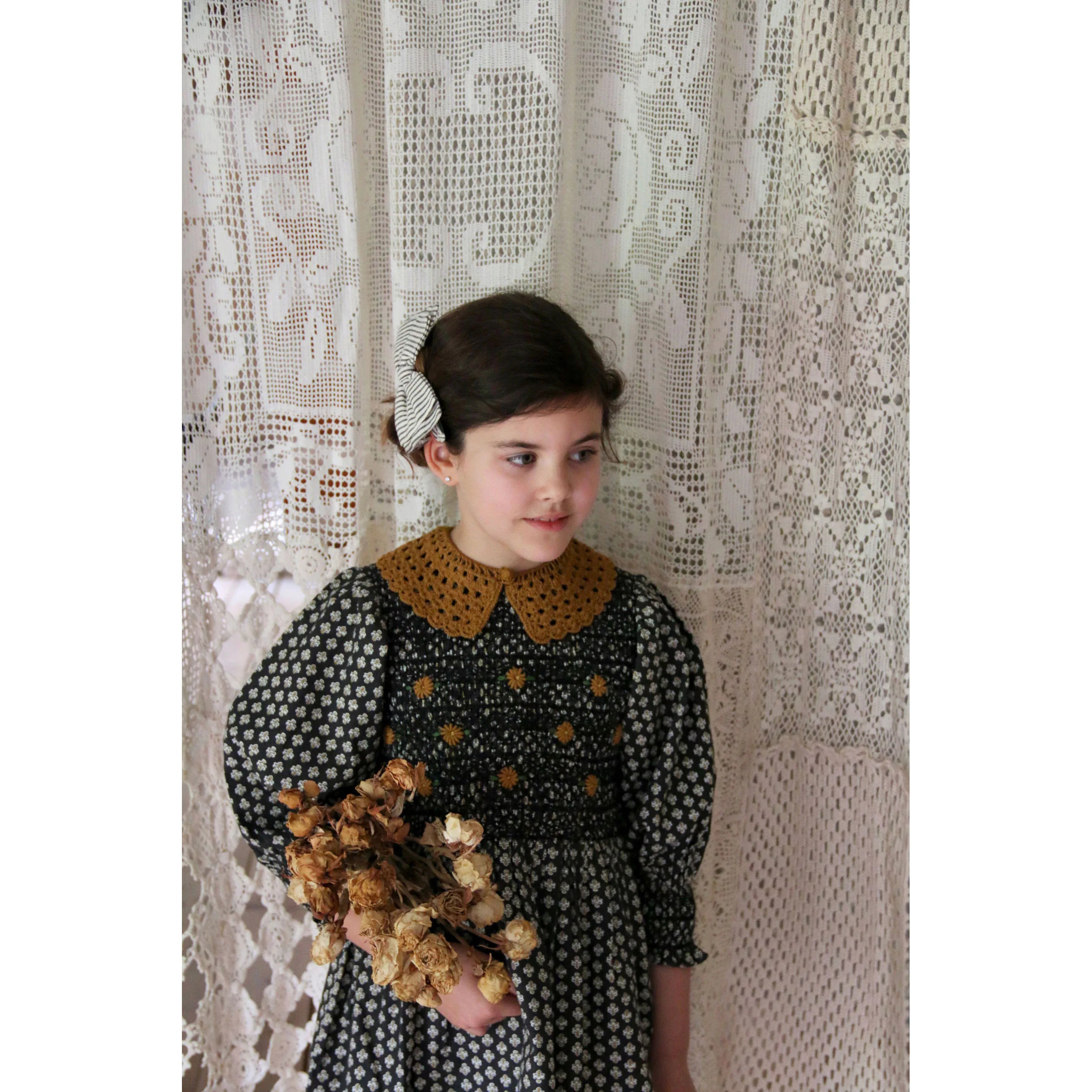 Bonjour Provencal Print Handsmock Blouse - Image 2