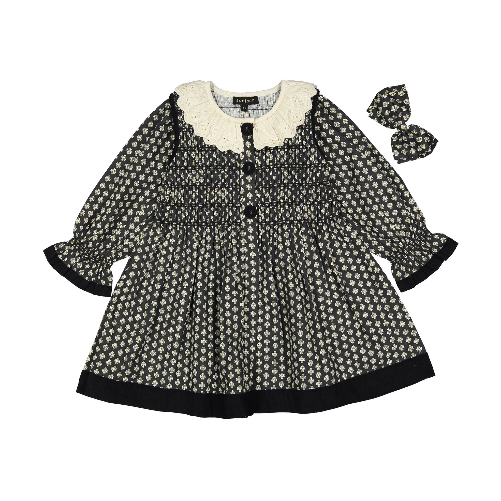Bonjour Provencal Print Tunique + Hair Clip