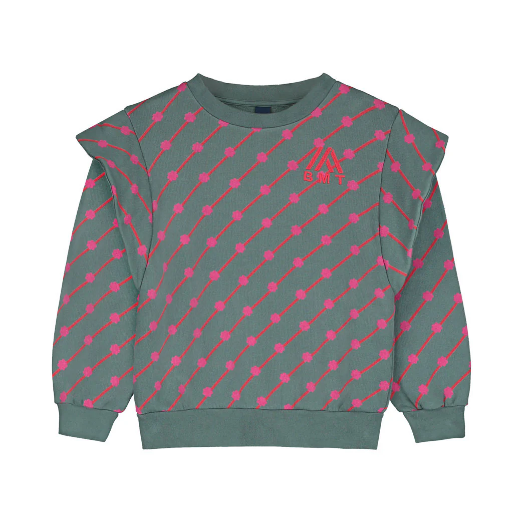 Bonmot Good Night Frilles Flowers Sweatshirt