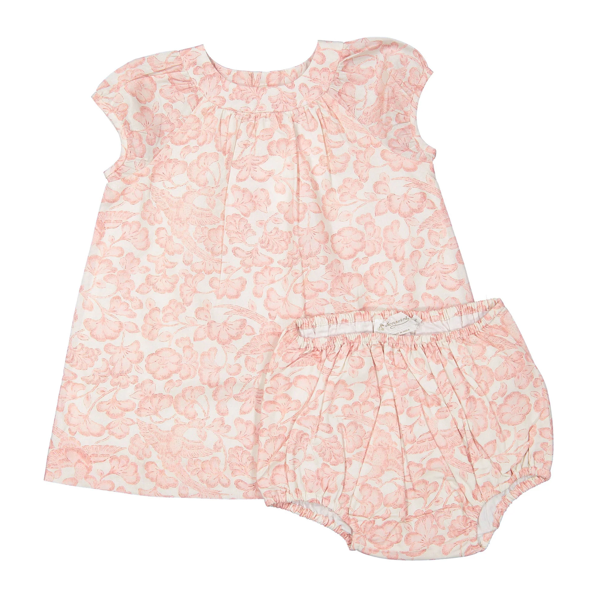Bonpoint PinkCachouli Baby Dress