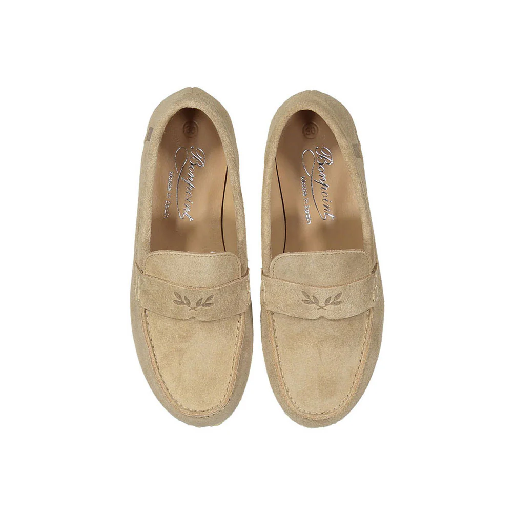 Bonpoint Beige Ferat Loafers